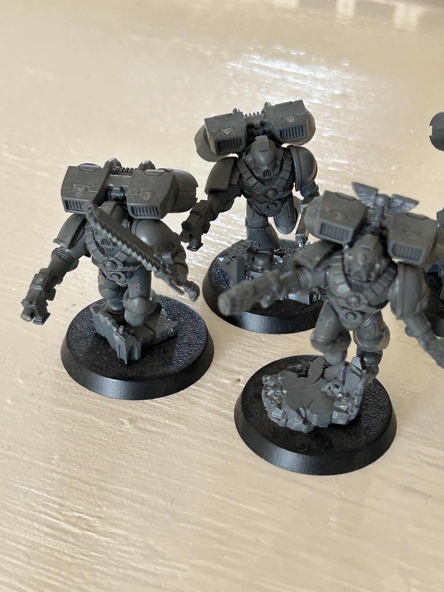 Games Workshop Warhammer 40k Space Marine Assault Squad With Jump Packs