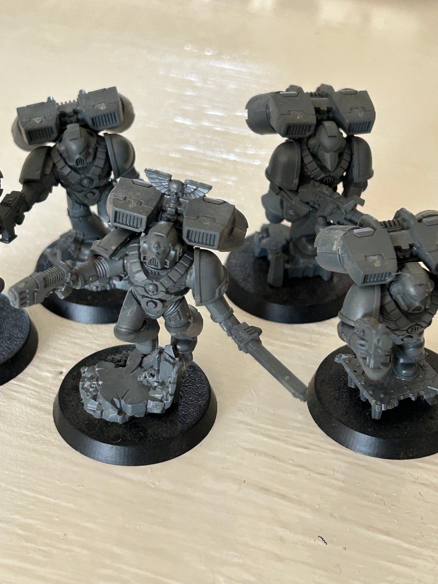 Games Workshop Warhammer 40k Space Marine Assault Squad With Jump Packs