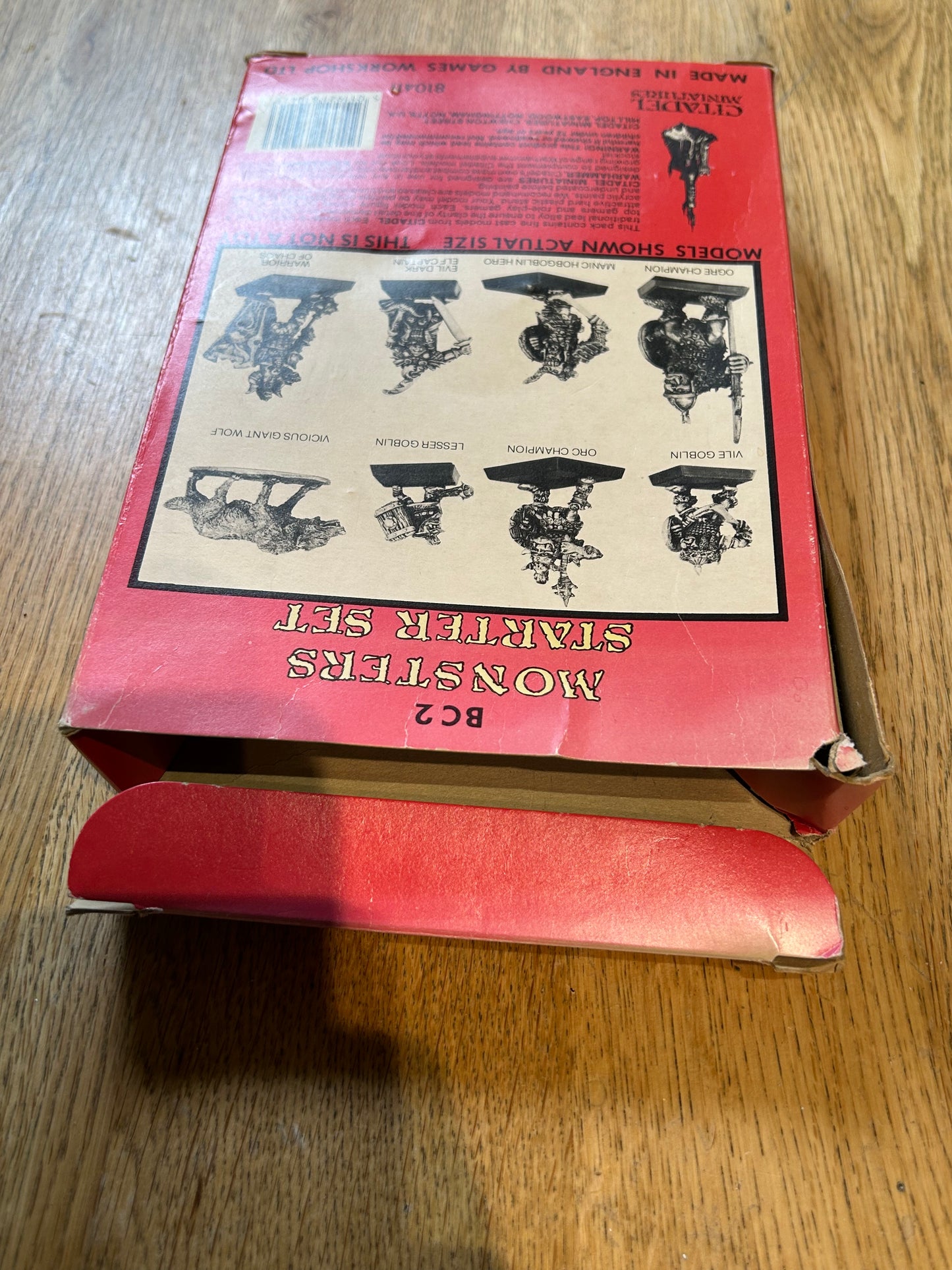 Citadel Miniatures Monsters Starter Set BC2 Box Warhammer Games Workshop