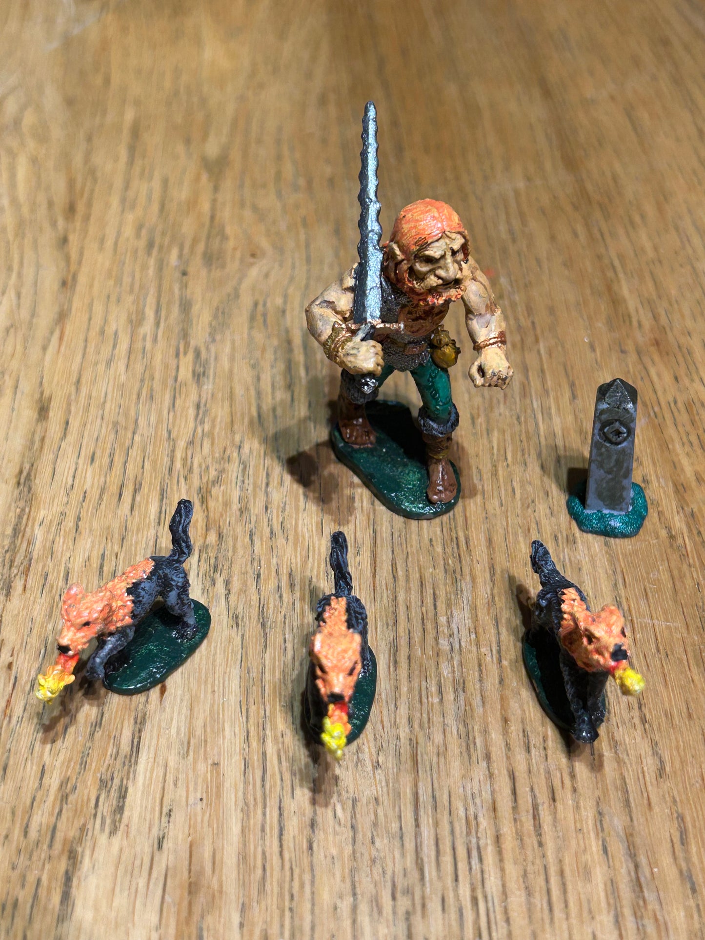 Grenadier models giant of the month fire giant set