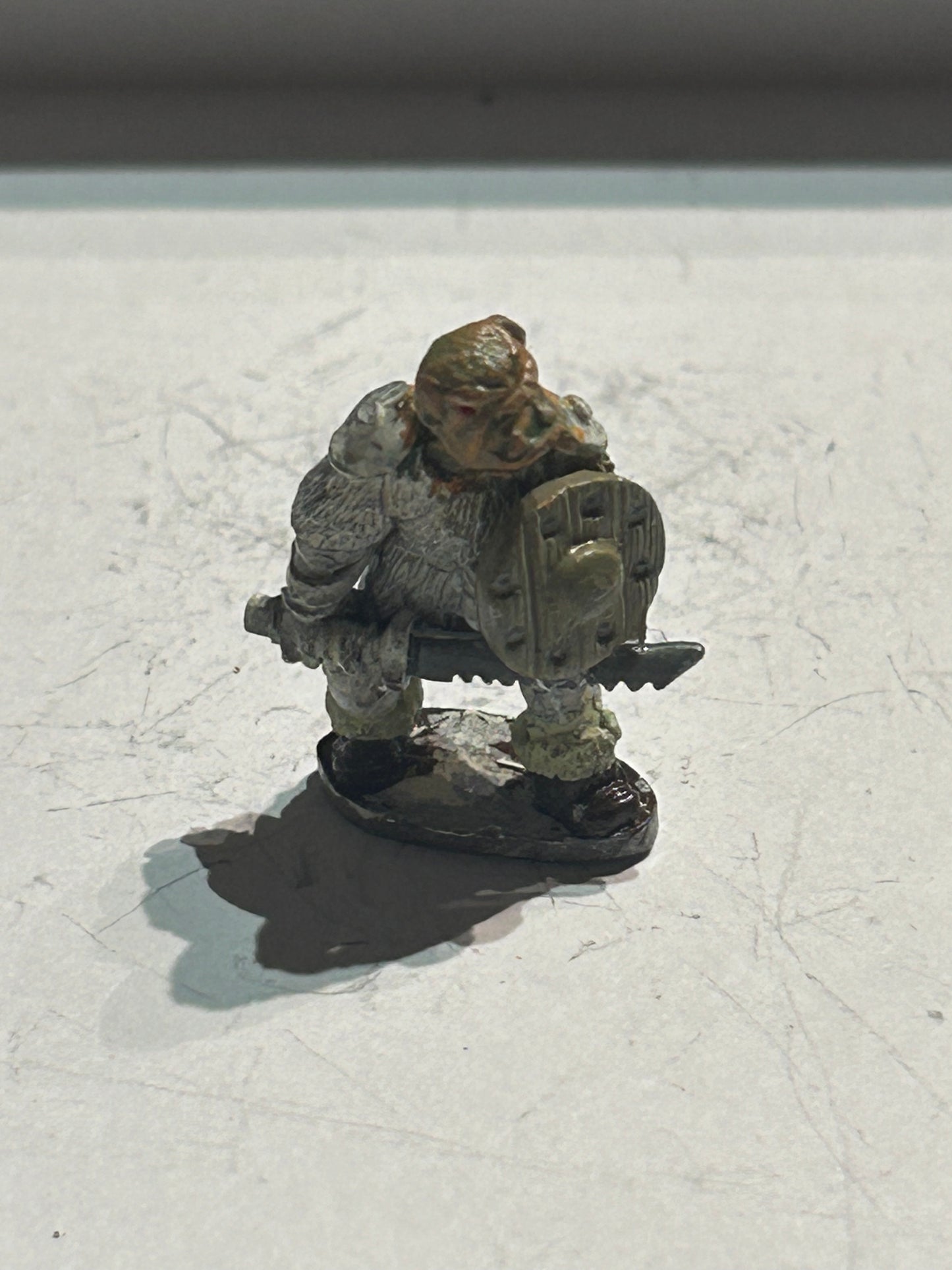 Warhammer fantasy orcs chronicle orc with sword and shield