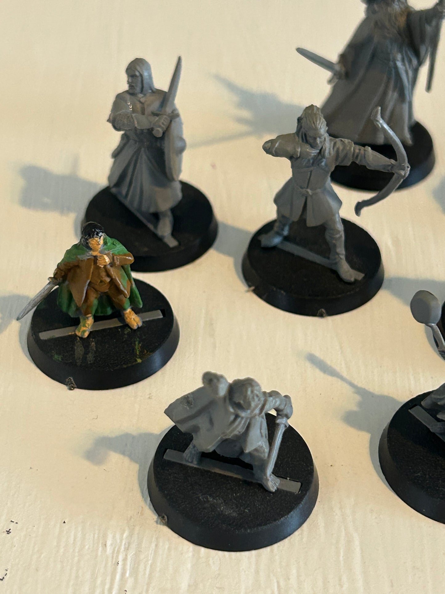 MESBG Lord of the rings fellowship of the ring (one hobbit has a slightly damaged ankle)