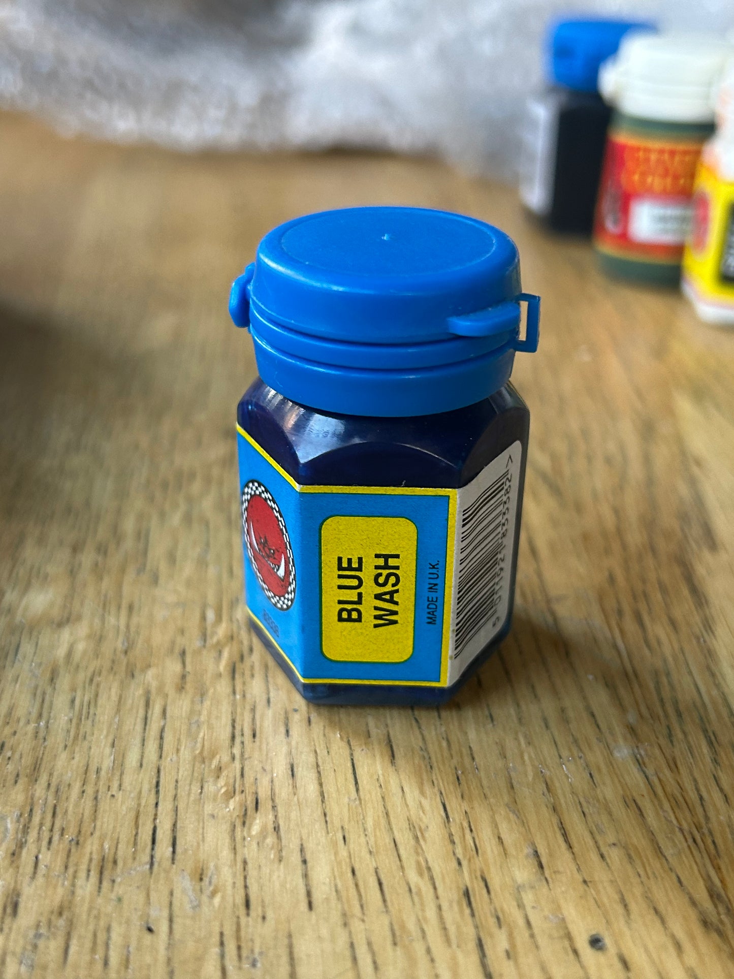 Citadel colour blue wash paint sealed