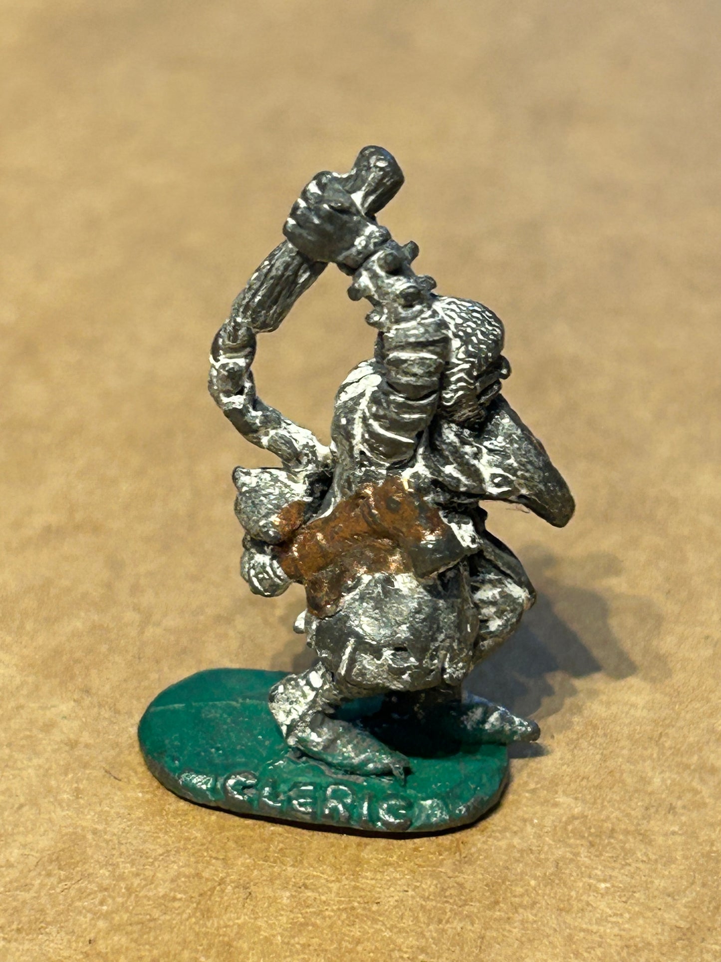 Citadel Warhammer 80s pre-slotta C10 Half Orc cleric