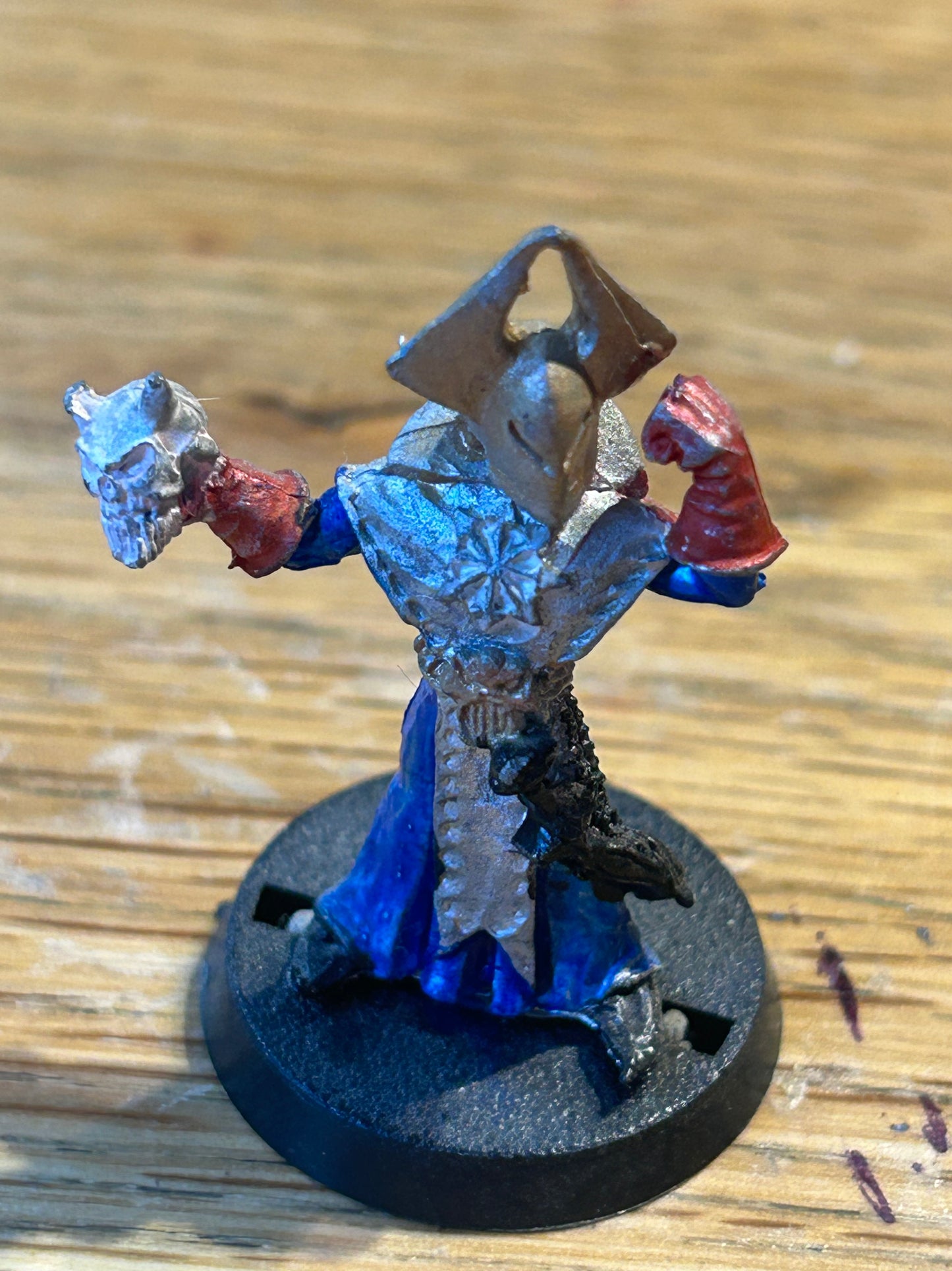 GW 1985 Chaos Sorcerer Slaragash the Defiler - Metal warhammer fantasy warriors of chaos