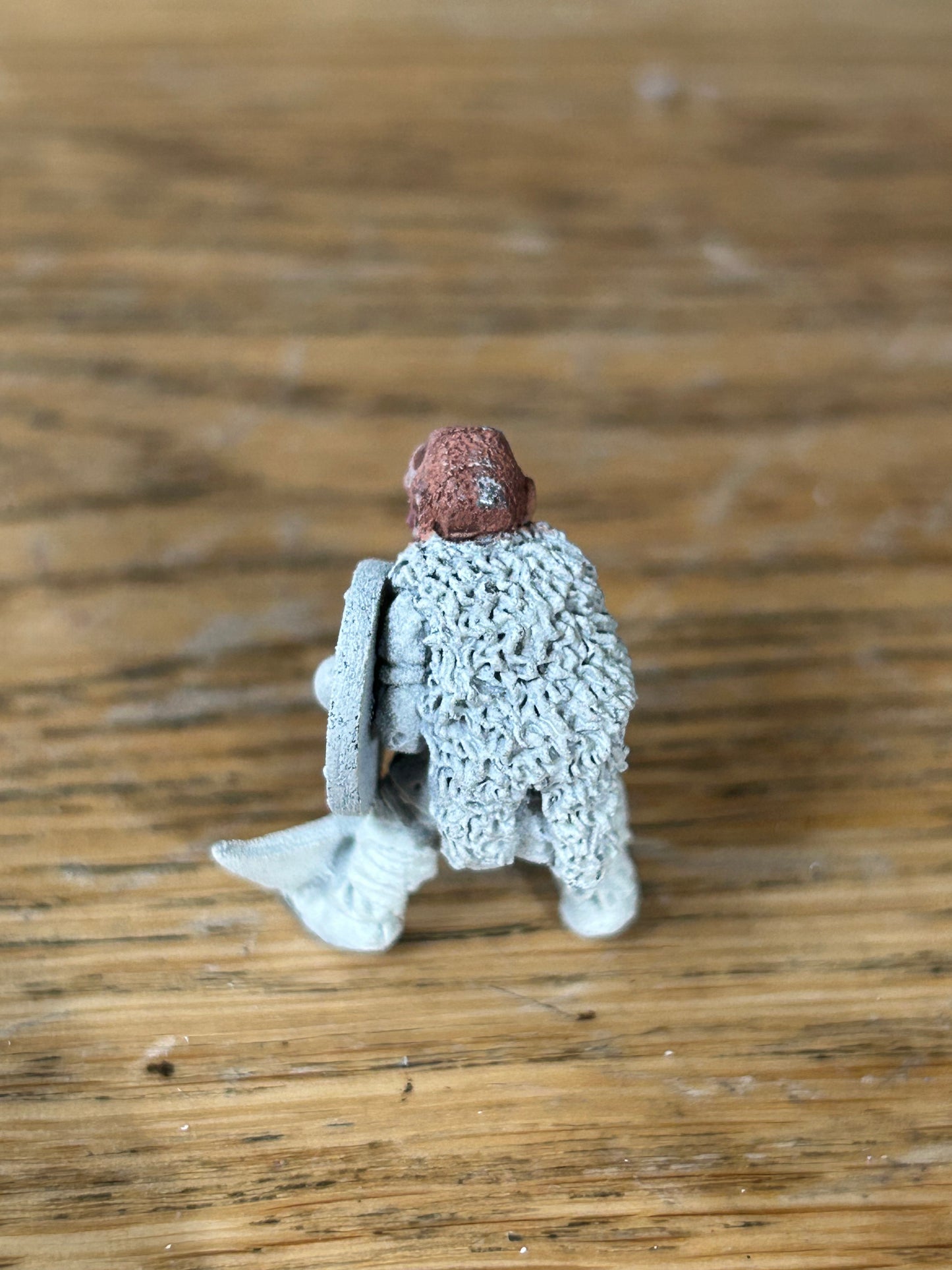 Half Orc One Tooth with Polearm C10 Oldhammer Fantasy Citadel Metal Miniature (no tab)