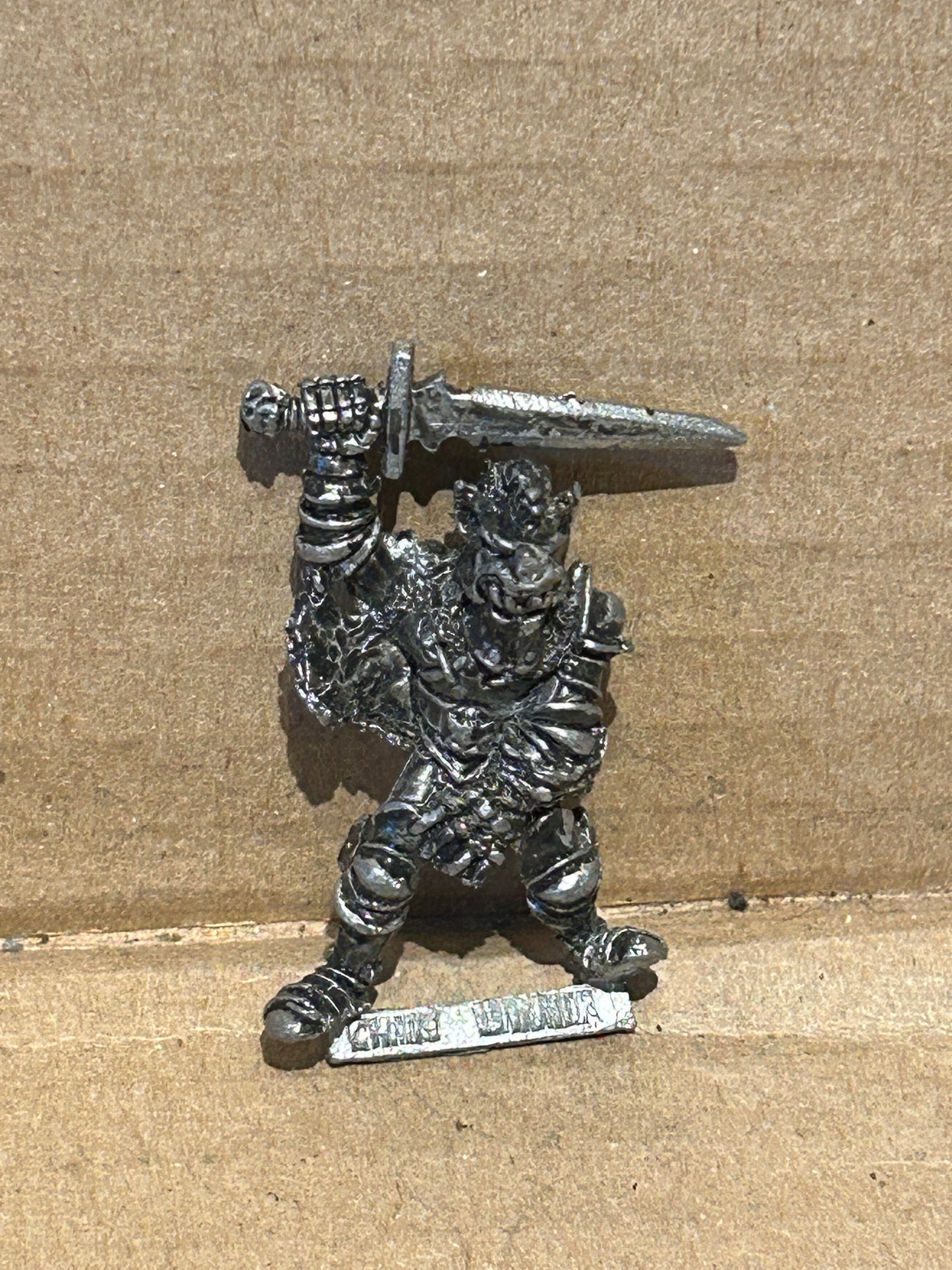 1986 Chaos Warrior Rathragore Boarskull Citadel Warhammer fantasy 408 warriors of chaos