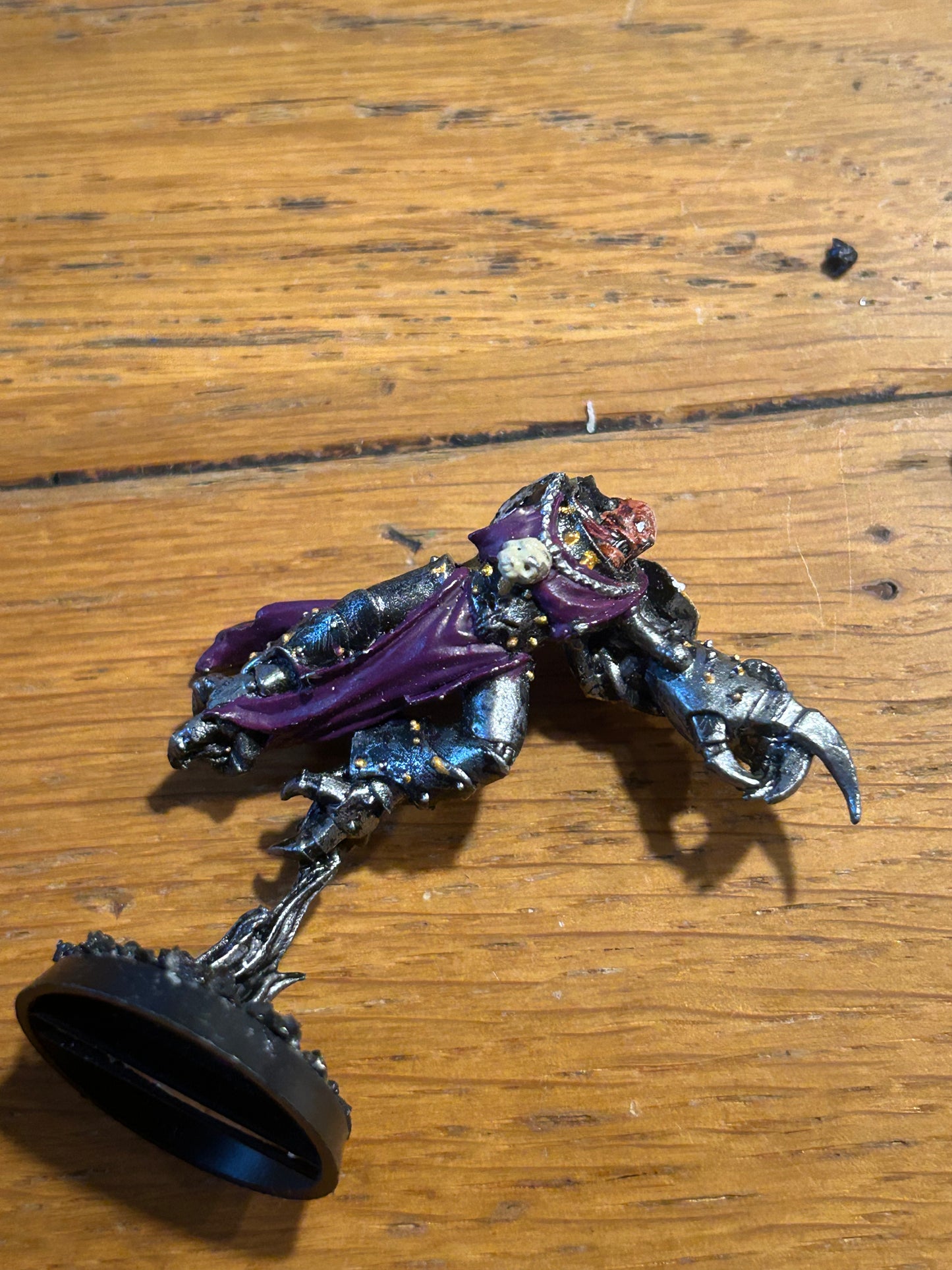 Warhammer 40k Chaos Space Marine Raptor Champion Metal Miniature