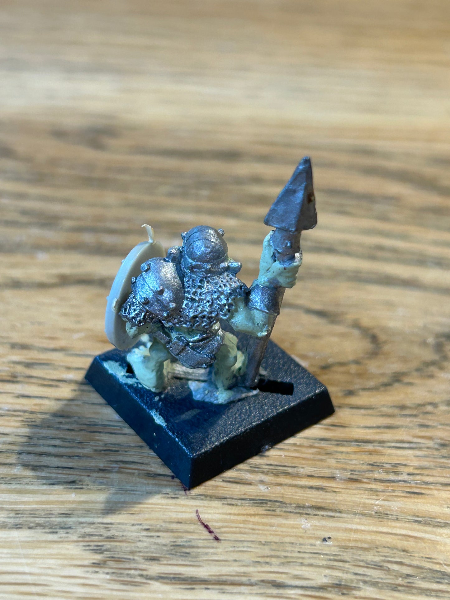 Warhammer fantasy marauder miniatures goblin GOB 16 w. Spear & Shield