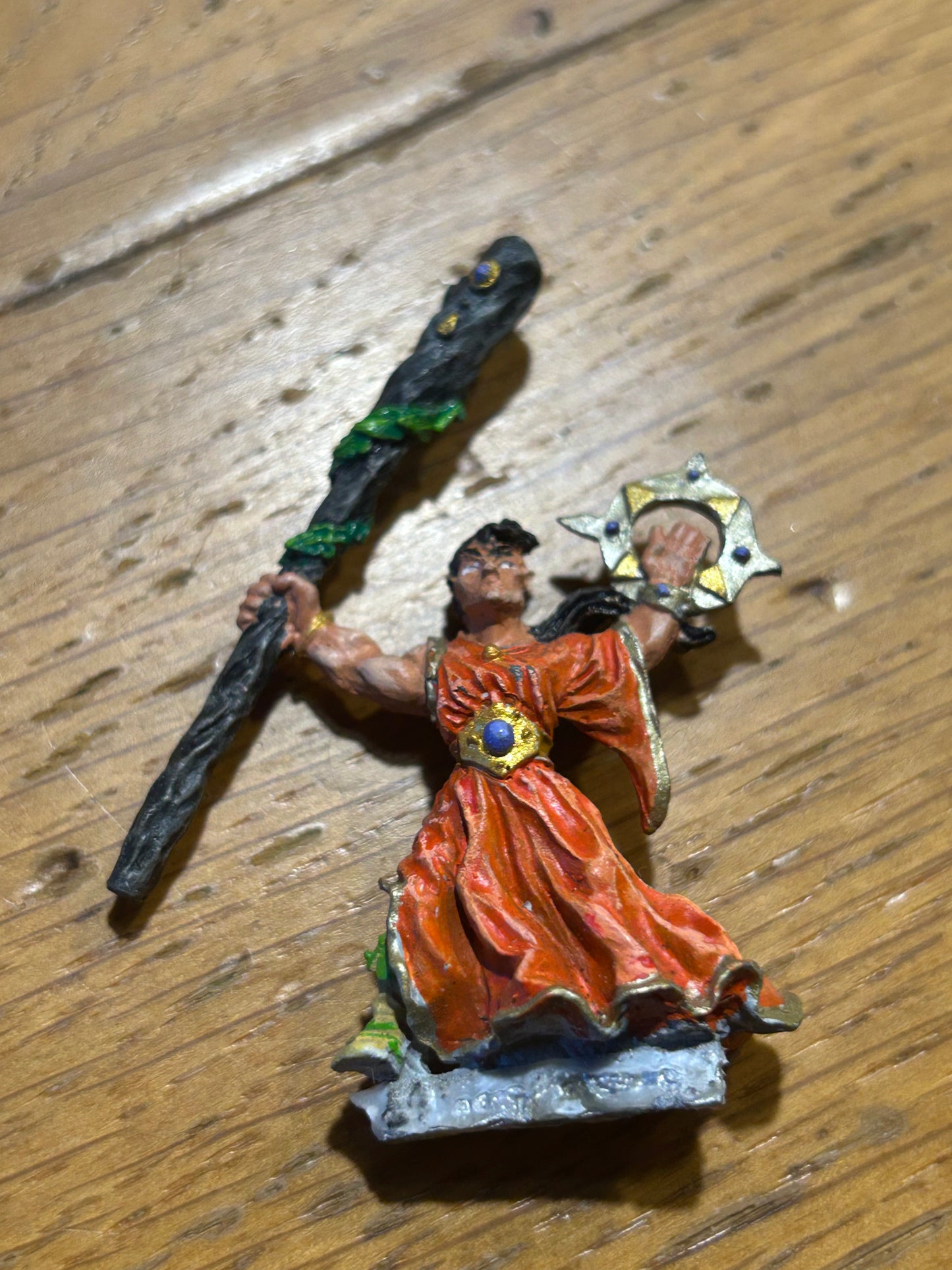 Heartbreaker 5001 Female Elf Wizard Metal Miniature Fantasy