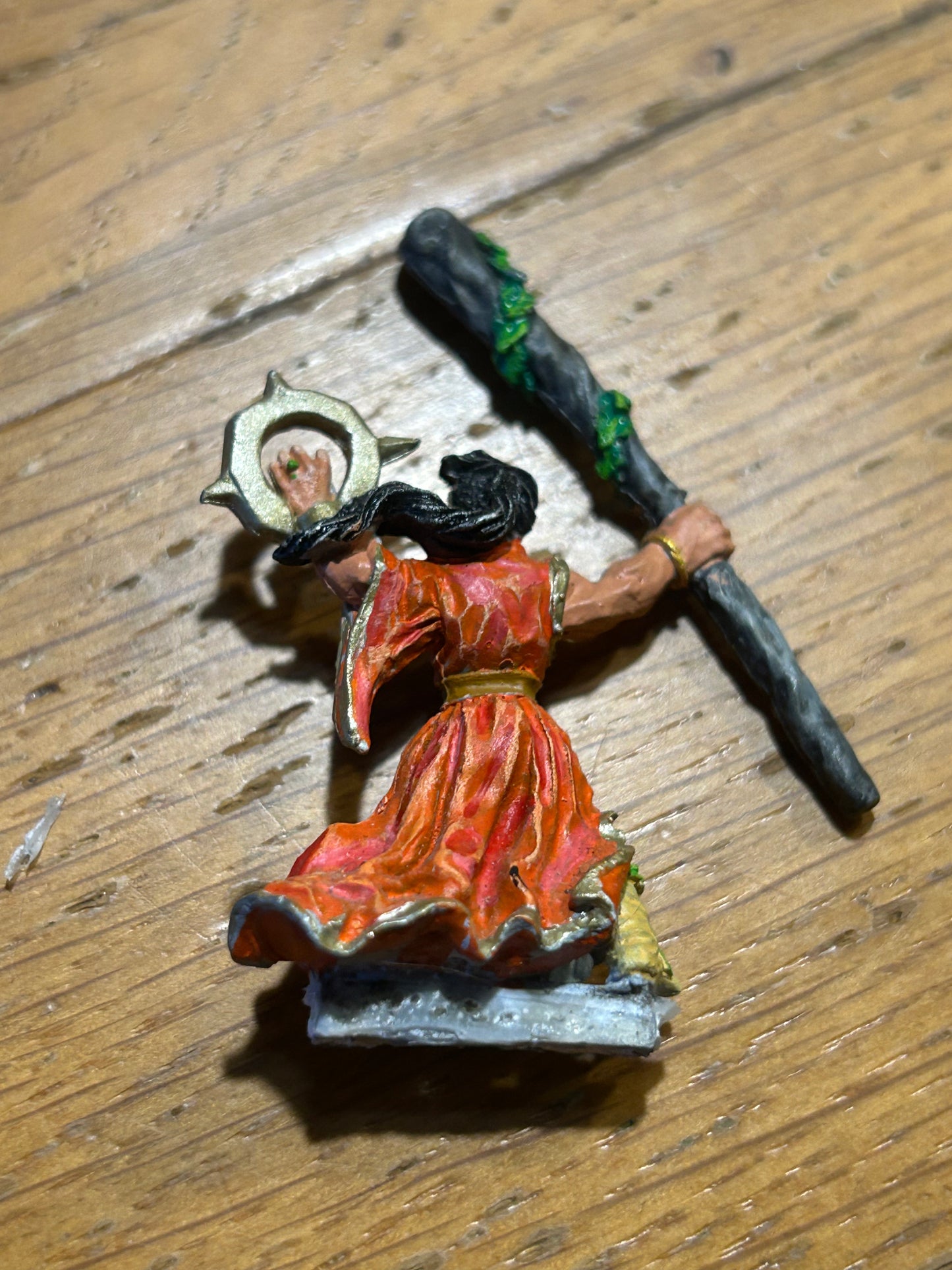 Heartbreaker 5001 Female Elf Wizard Metal Miniature Fantasy