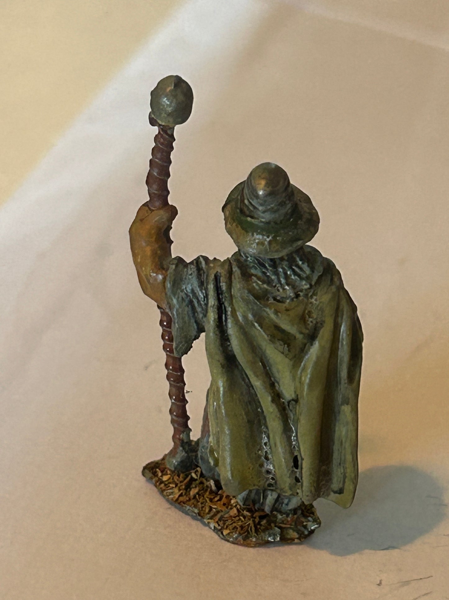 WARHAMMER CITADEL OOP 1980s FANTASY ADVENTURER FA2 WIZARD VERSION 1 SKULL STAFF