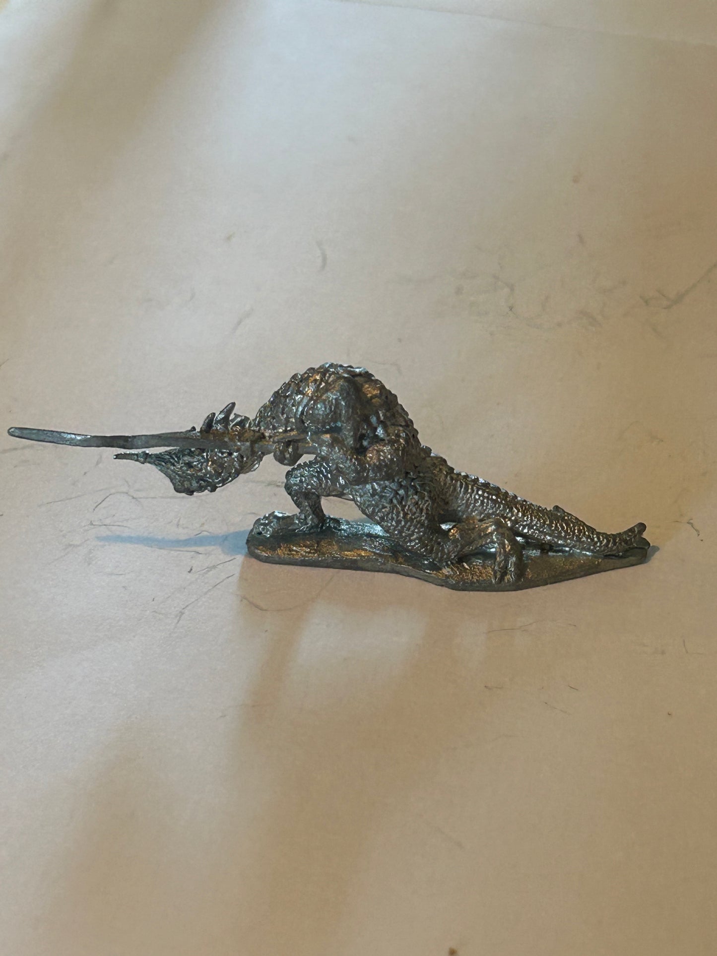 Asgard miniatures Dragon lizard with lance