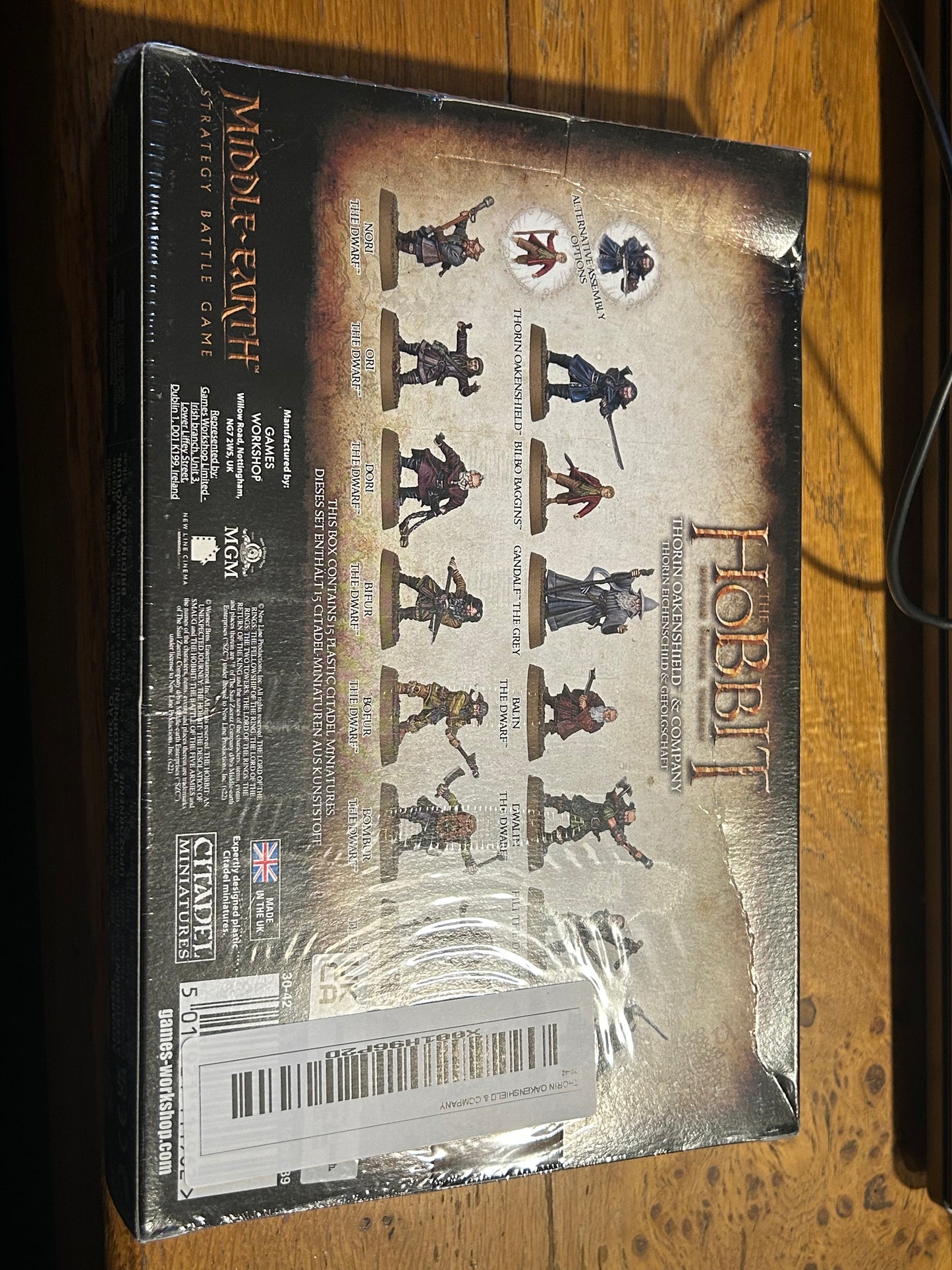 Thorin Oakenshield & Company sealed box