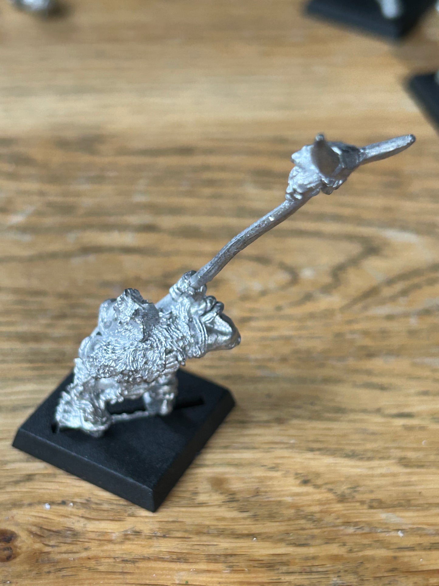 Savage Orc Standard Bearer Citadel Games Workshop Warhammer WFB Boy 1990s Metal