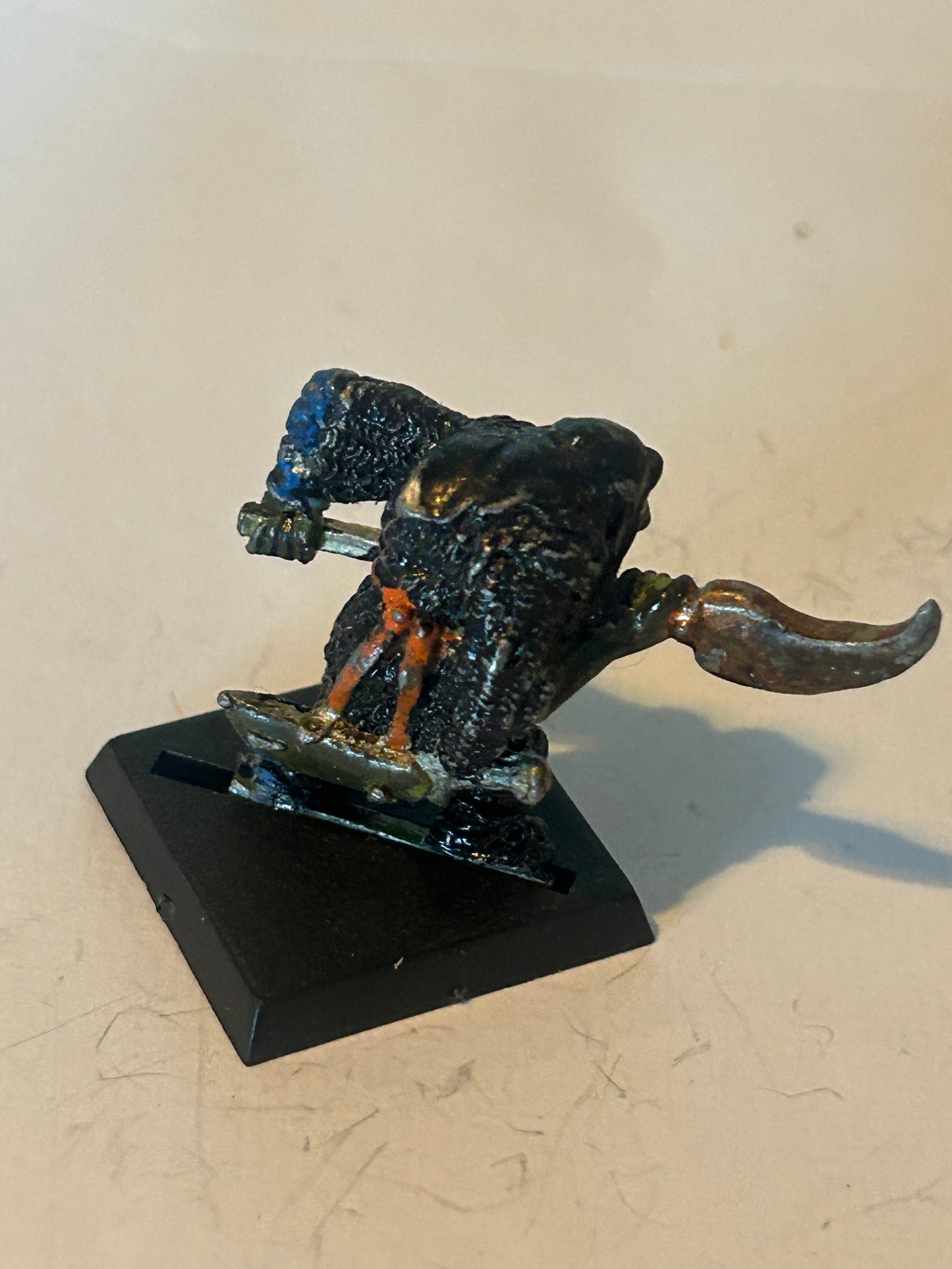 Warhammer fantasy Orc, Eeza Ugezod’s Mother Crushers Trooper