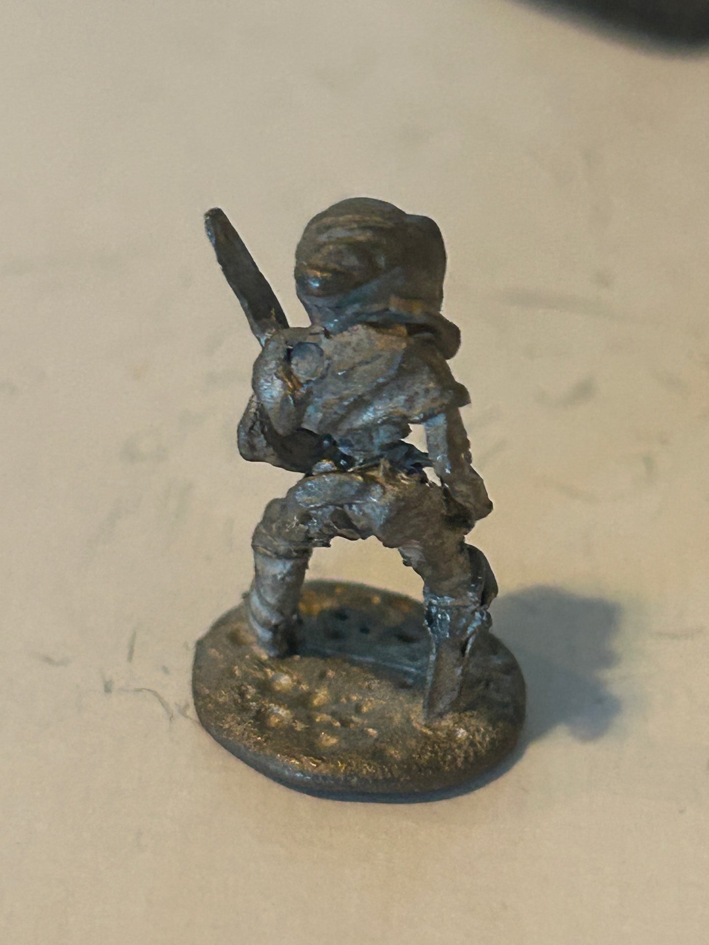 Warhammer fantasy tribes FTS3 V3 c17 (1C-04) skeleton attacking with sword