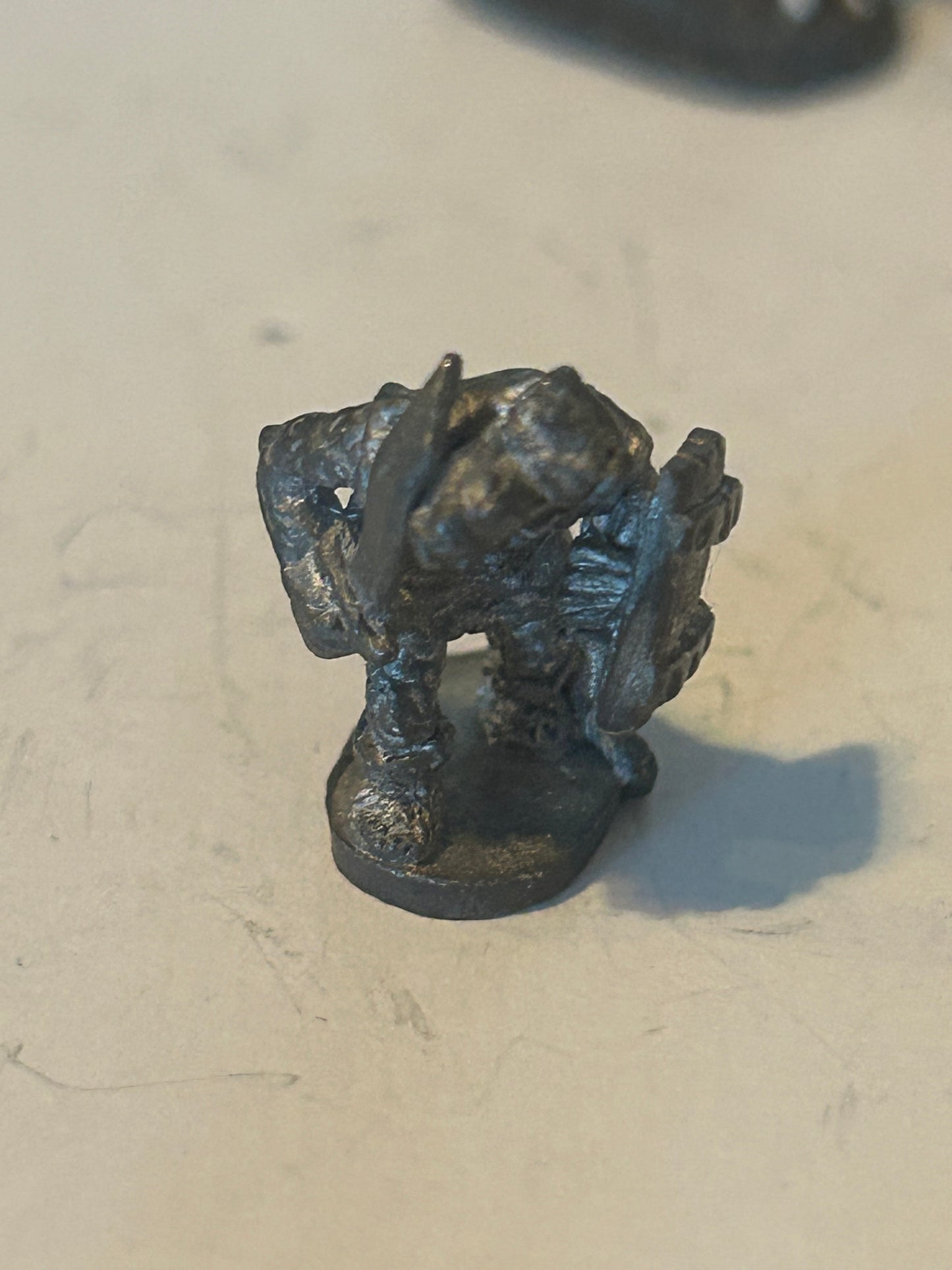 Warhammer fantasy dungeons and dragons citadel N13 kobold with sword and shield Nick Lund