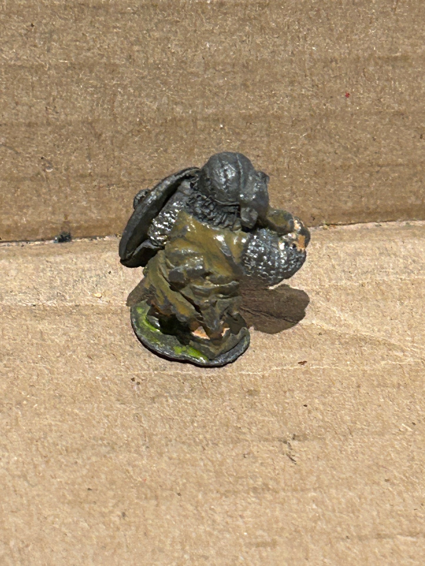 Warhammer fantasy preslotta dwarf with axe and shield