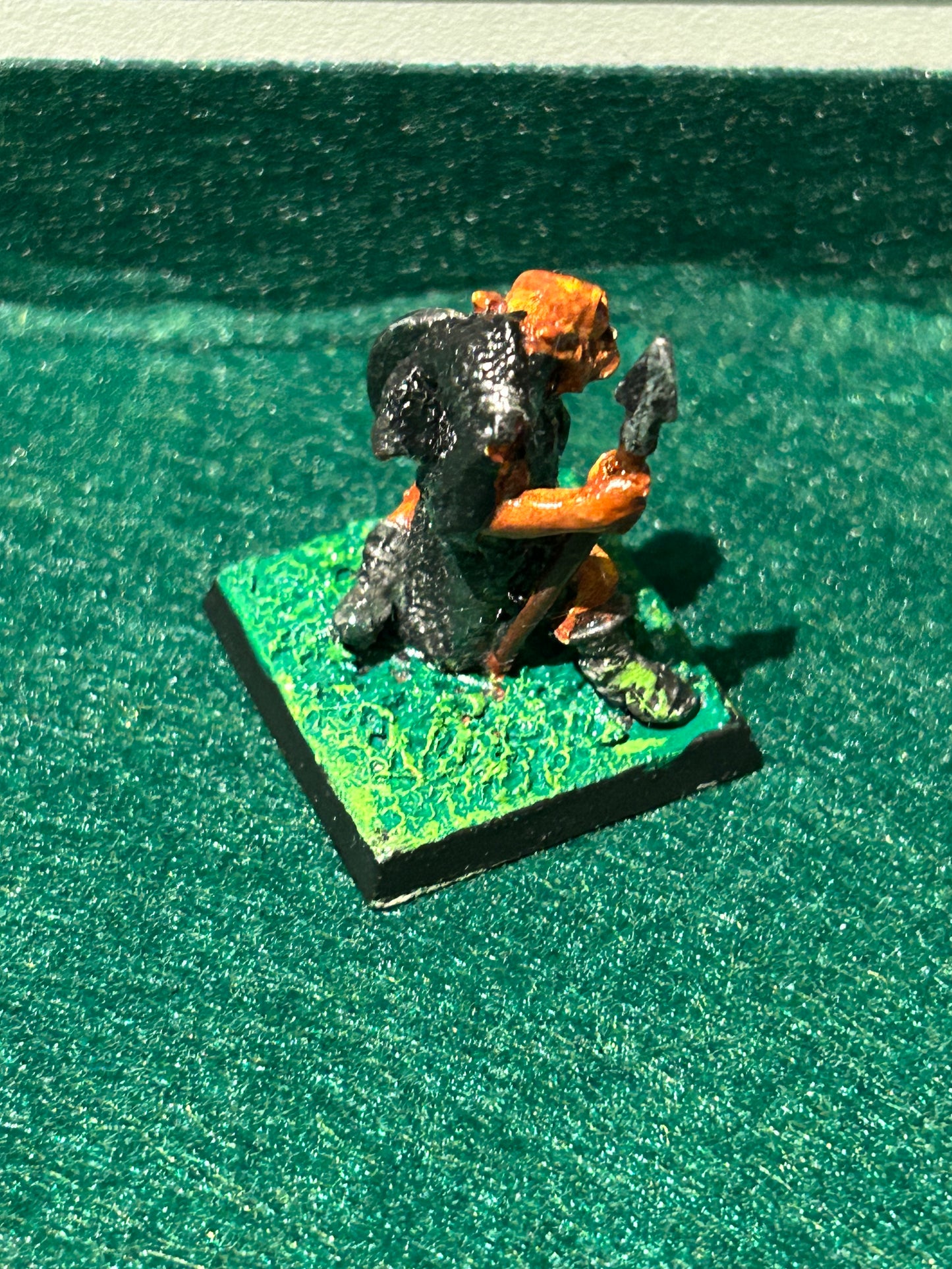 Warhammer Fantasy Battles Old World Orc Warrior shield bearer Metal