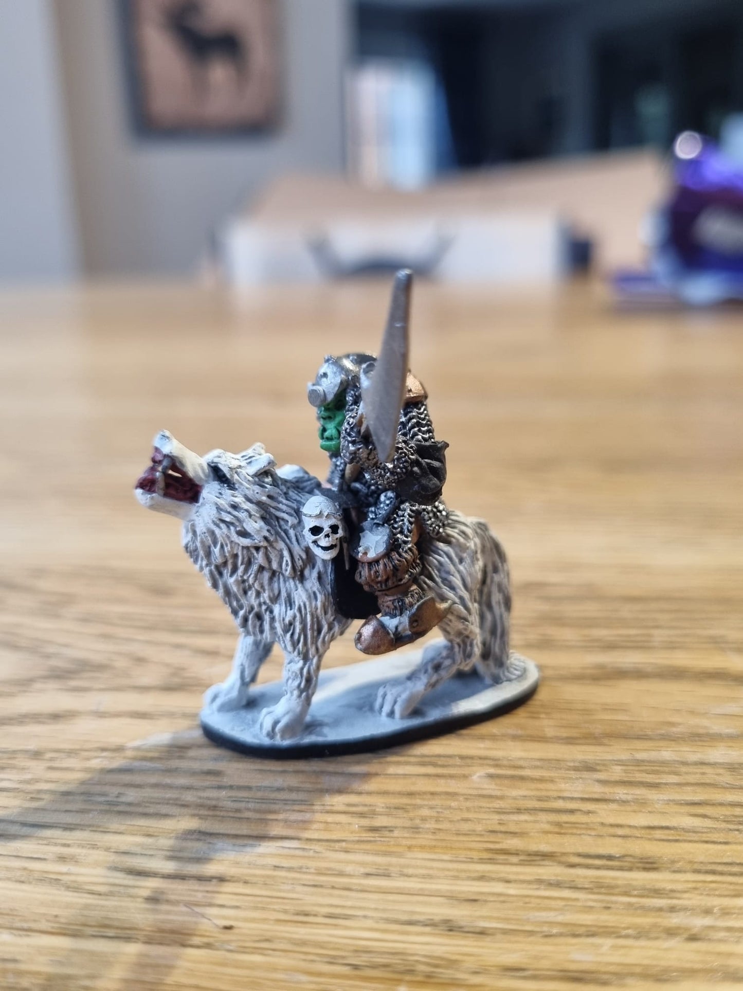 Grenadier models orc wolf rider