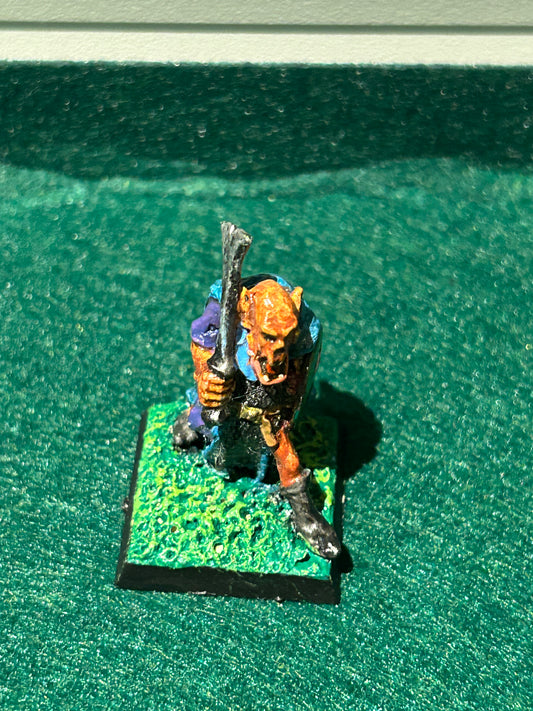Citadel Warhammer fantasy classic 80s C15 Orc guardsman