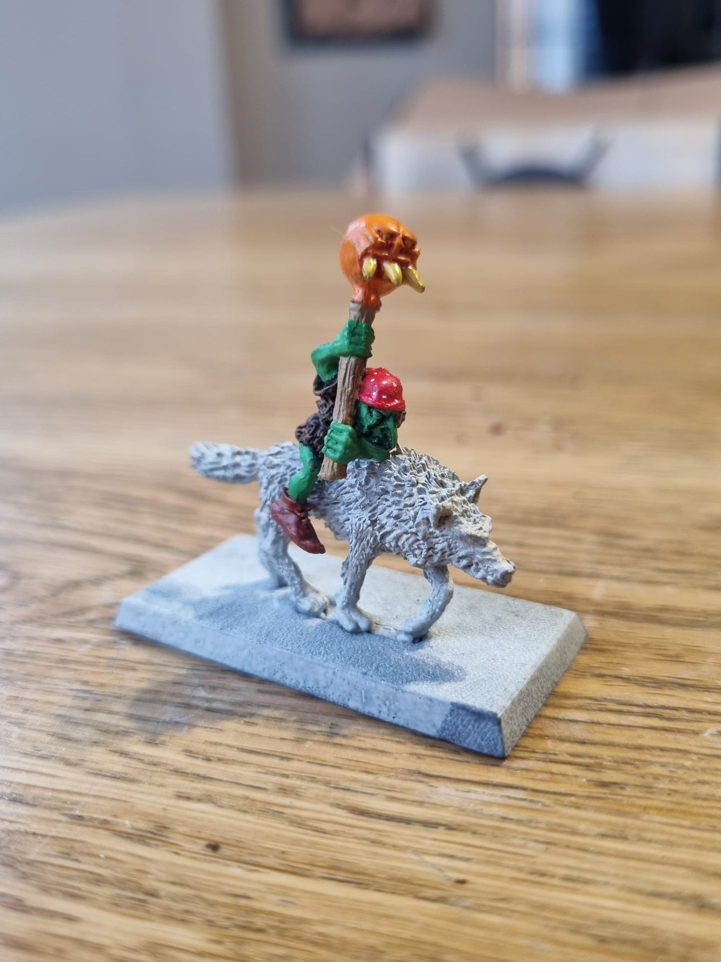 Warhammer fantasy c21 wolf rider Zogbok Facemace