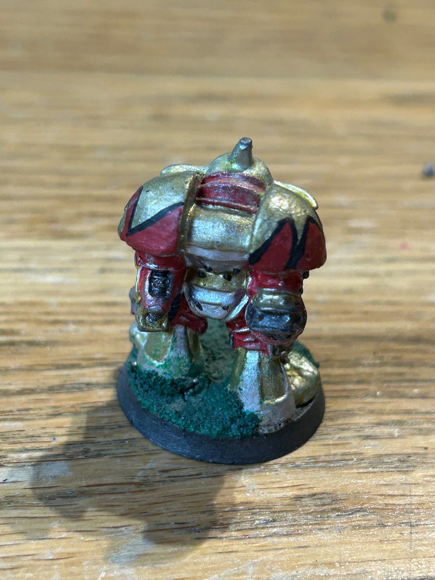 Warhammer 40k - Orks, Classic Rogue Trader, Ork Nob in Power Armour