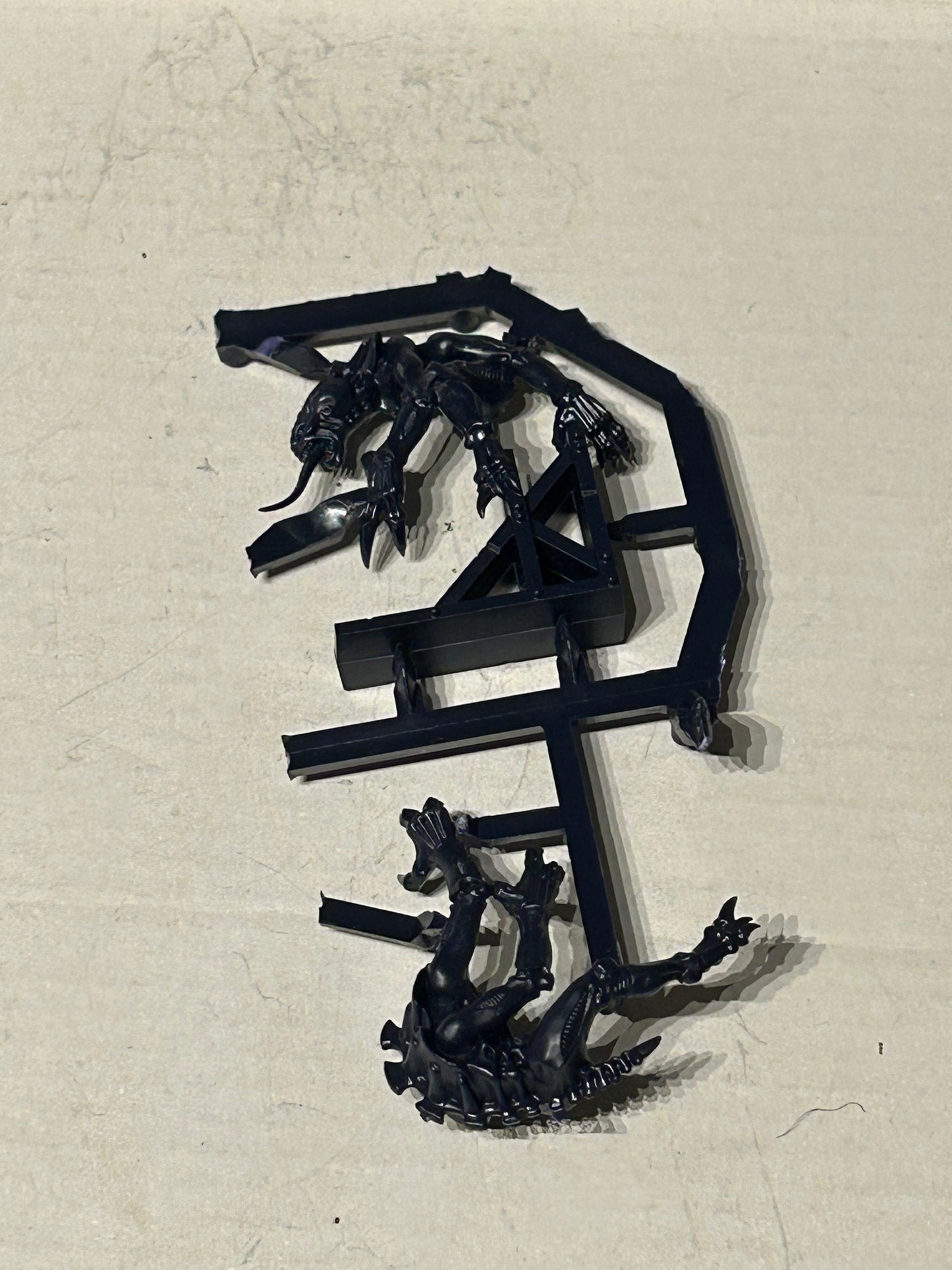 Warhammer 40k Tyranid SPACE HULK GENESTEALER Rare OOP Dynamic Pose