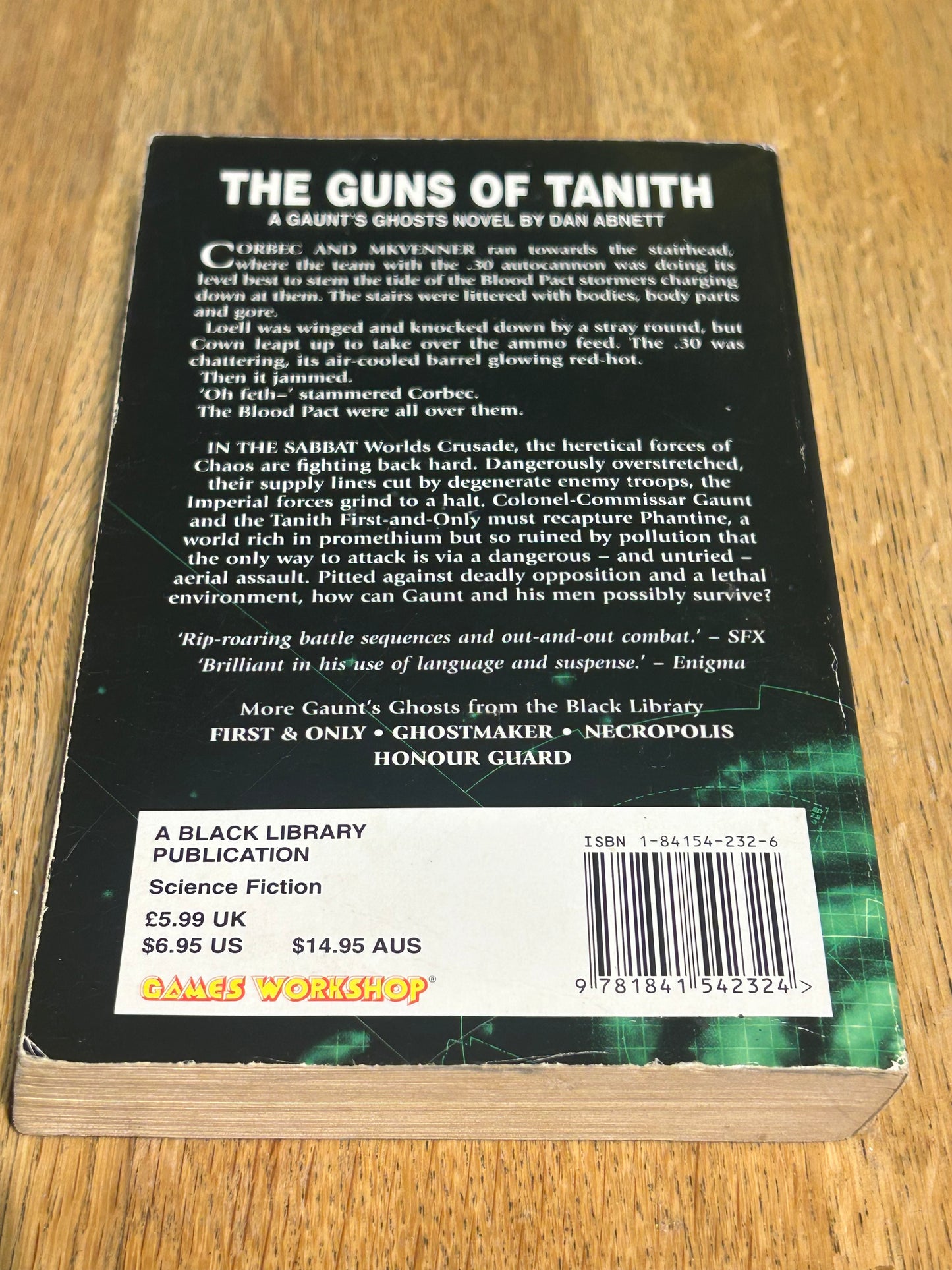 The Guns of Tanith by Dan Abnett (Paperback, 2002)