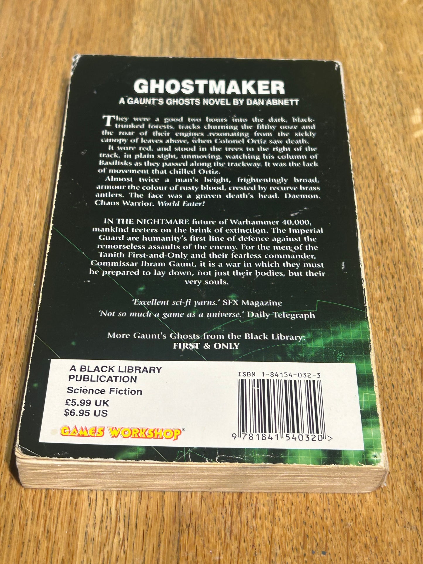 Ghostmaker (Gaunt's Ghosts), Dan Abnett,