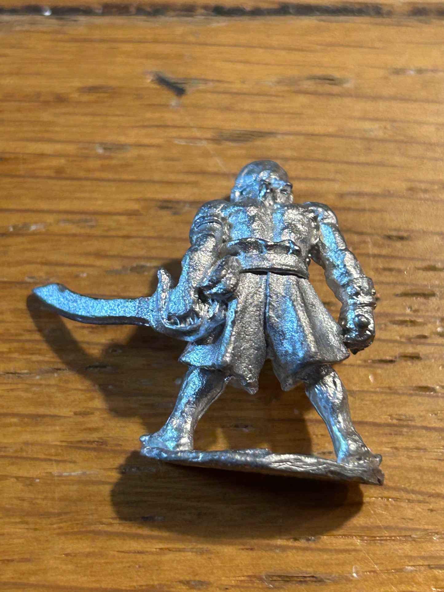 Foundry casting of Citadel Warhammer 80s pre-slotta C04 Thief Pirate Rogue