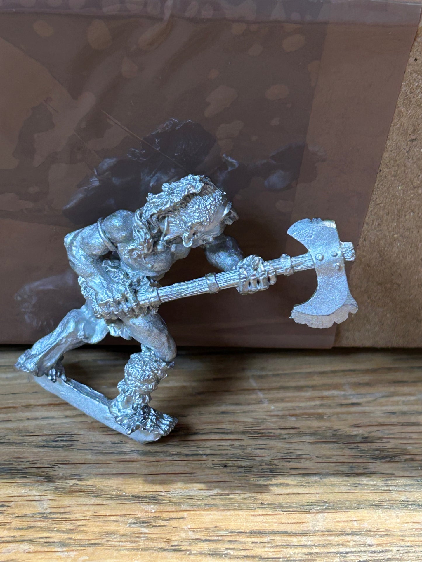 Excalibur miniatures half orc (long oop)