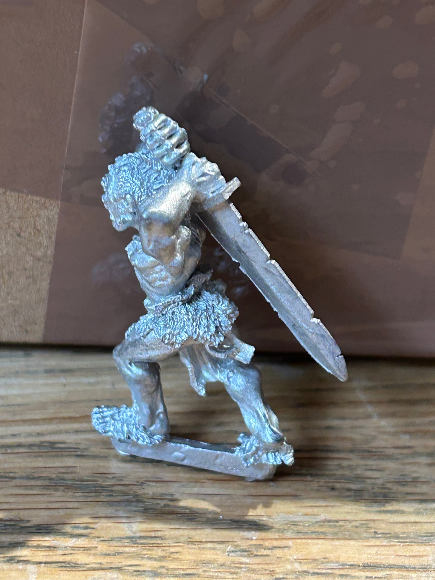 Excalibur miniatures half orc (long oop)