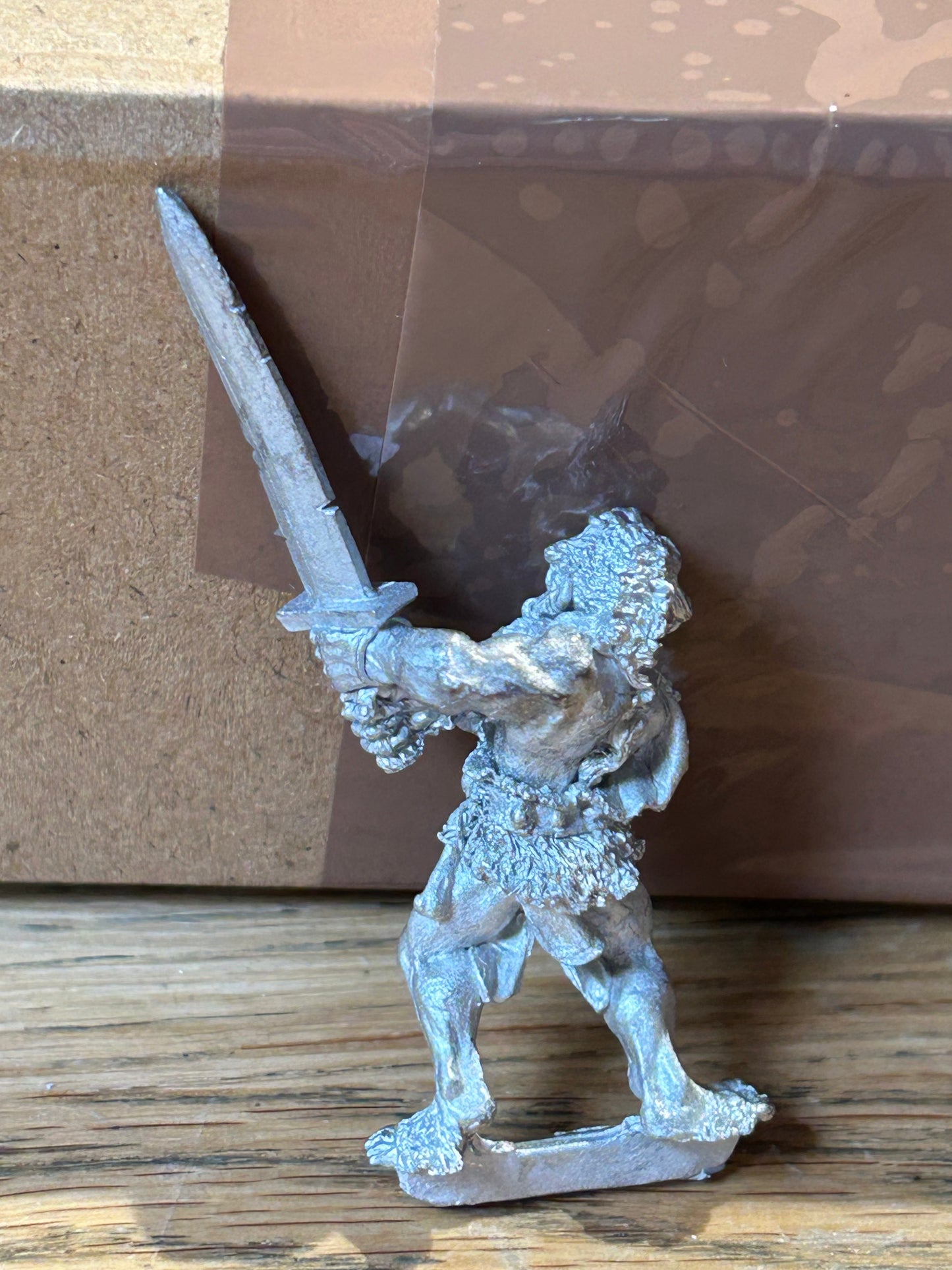 Excalibur miniatures half orc (long oop)