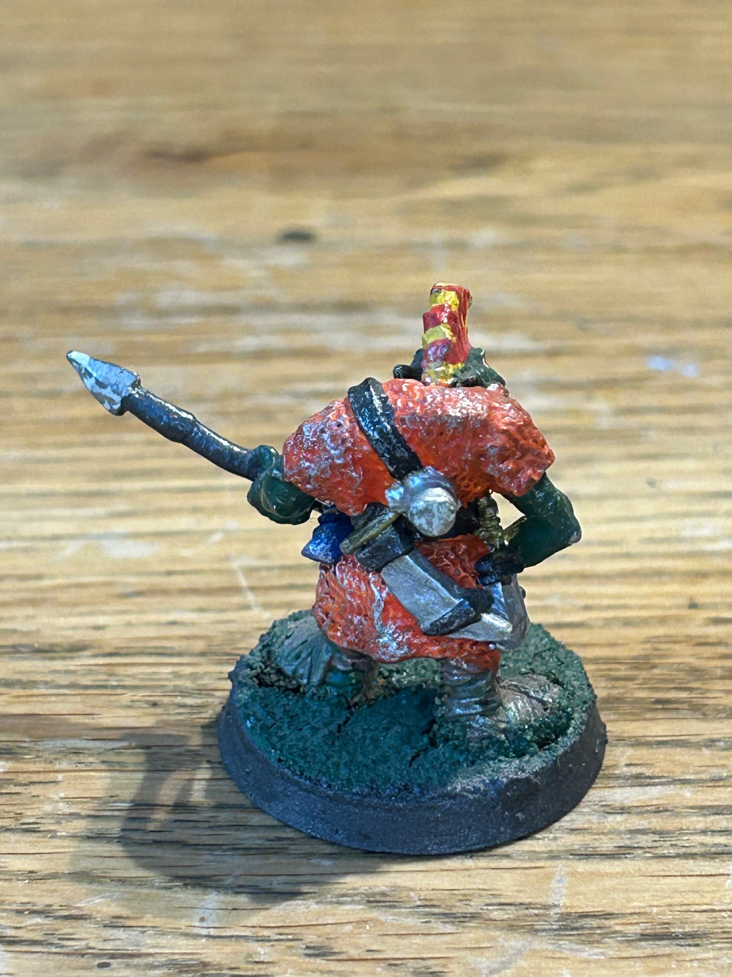 Games Workshop Citadel ORC4Command Champions Malgrunt Spear Crest Orcs Orc 1987