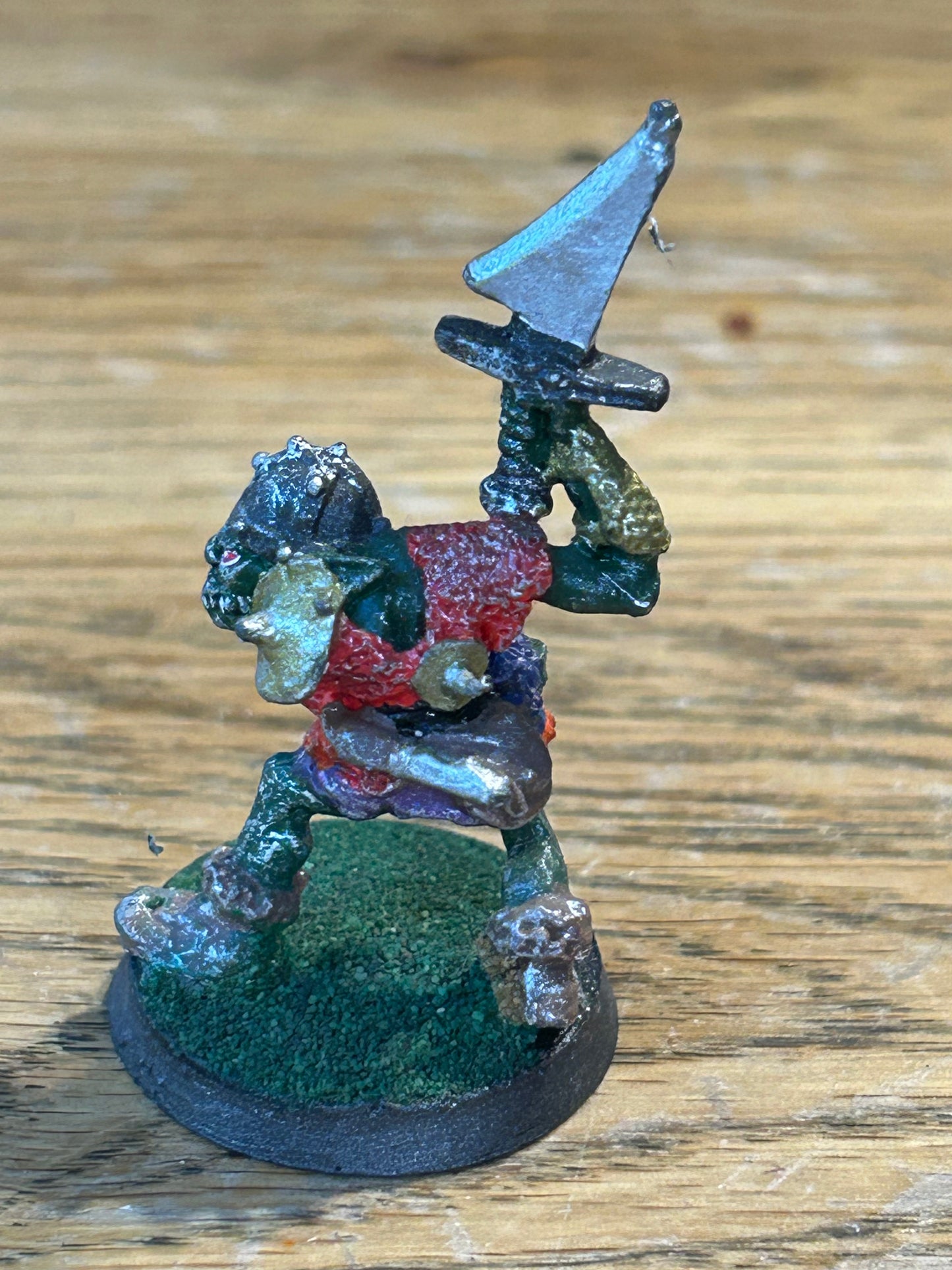 Brogbladd Brainbelter" Orc Champion Orc4 Metal Citadel Oldhammer