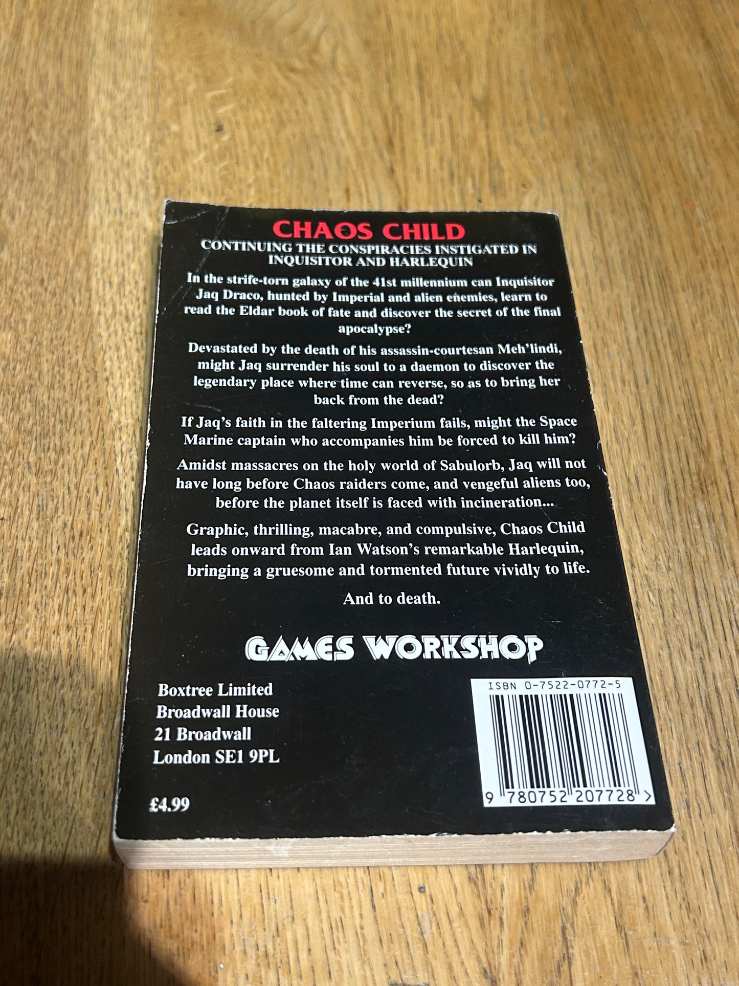 Chaos Child by Ian Watson
