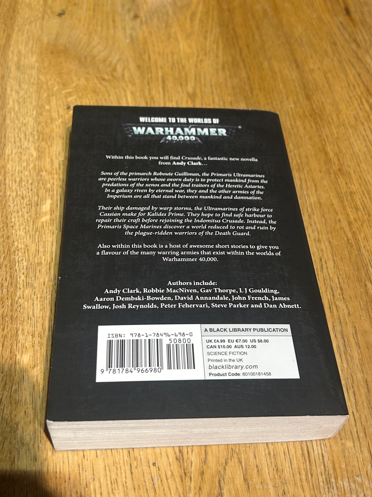 Warhammer 40,000: Crusade + Other Stories,et. al. Andy Clark