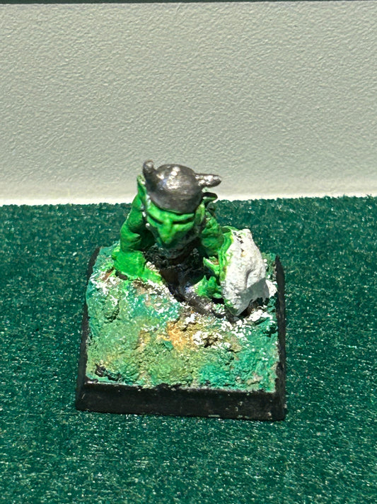 Citadel - Warhammer fantasy Pre Slotta - SS4 Goblin Raiding Party # Gigblad 1982