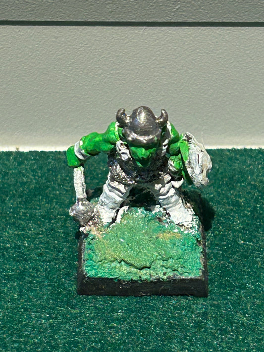 Citadel Miniatures Goblin Raiding Party SS4 Goblin Champion Torg Dwarfsmasher