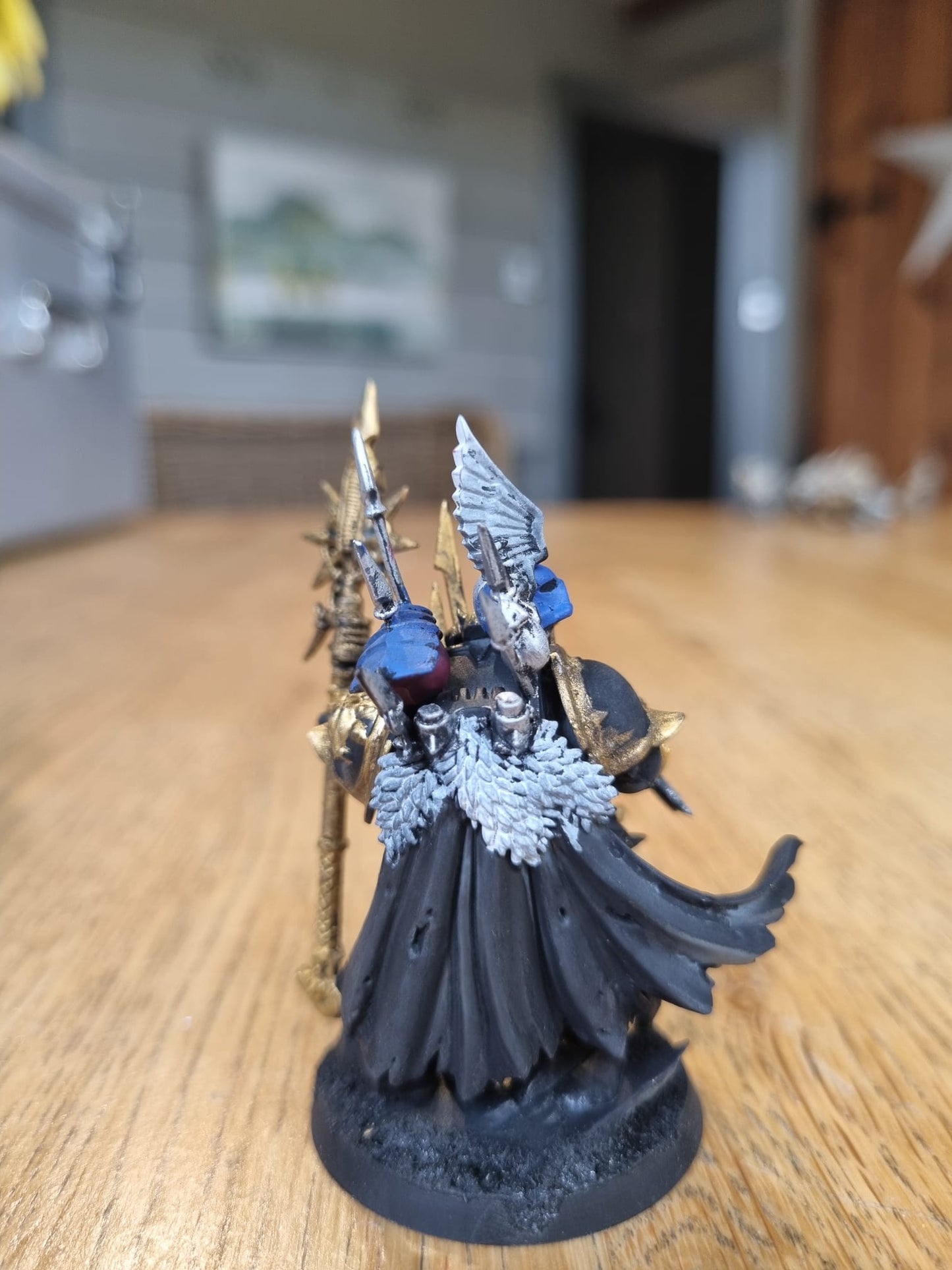 Warhammer 40k Chaos Space, Sorcerer Lord In Terminator Armor