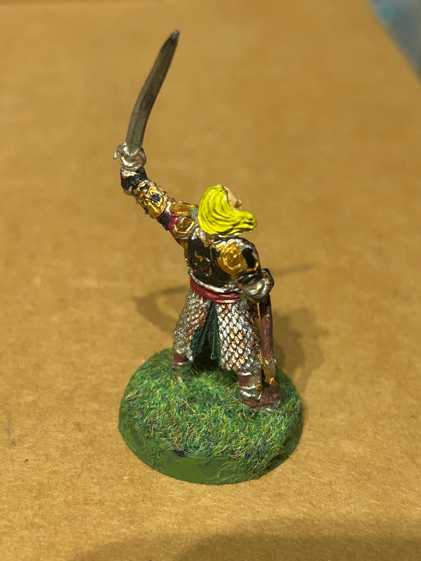 Theoden King Of Rohan Metal Lord of the Rings MESBG Warhammer (TDN4 G2)
