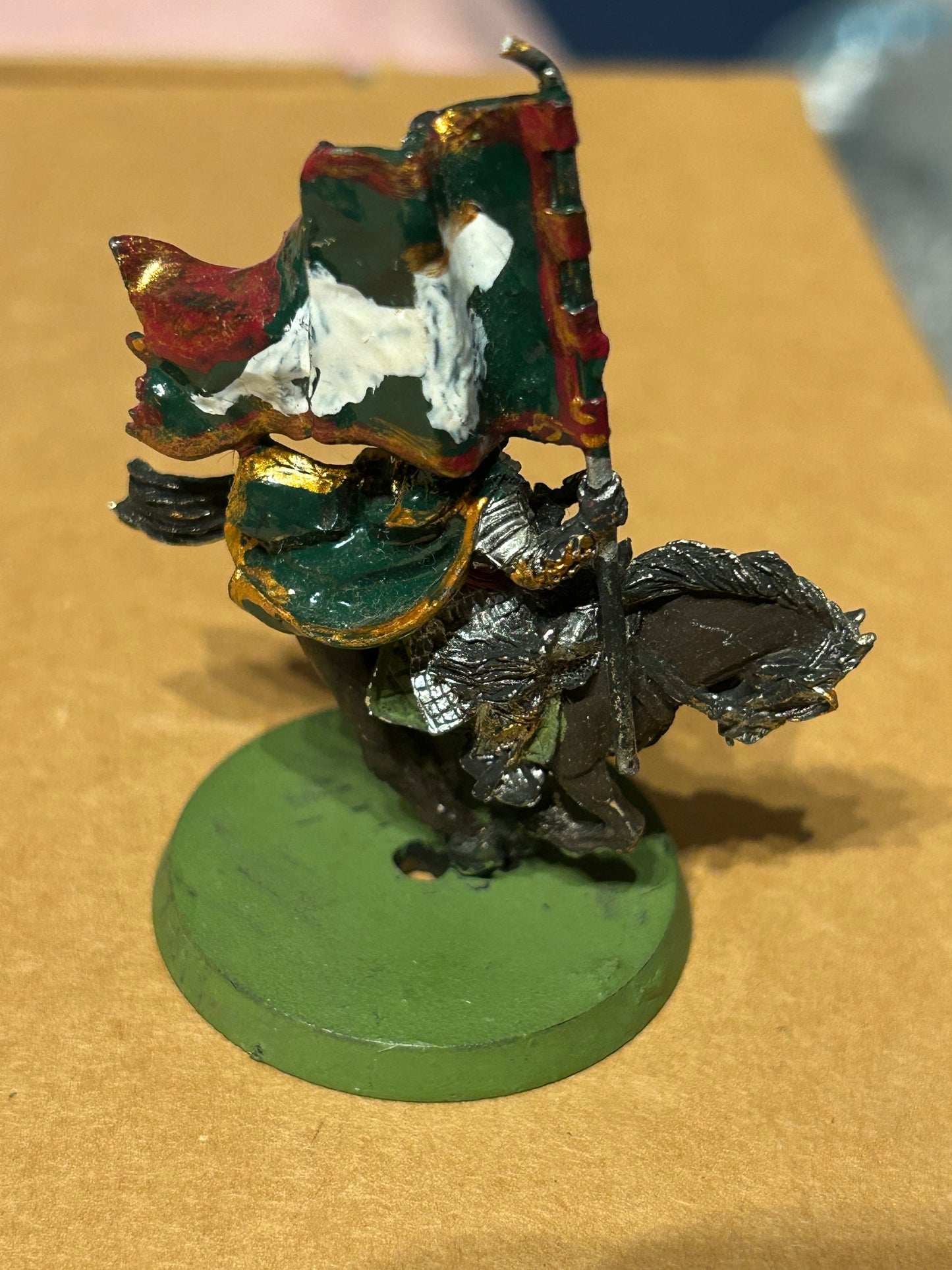 Gamling Mounted Banner Rohan Hero MESBG Warhammer LotR Metal Lord of the Rings