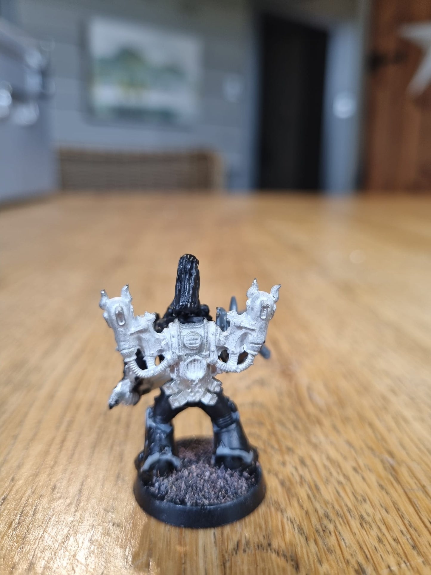 Warhammer 40k chaos space marines plastic with metal upgrades