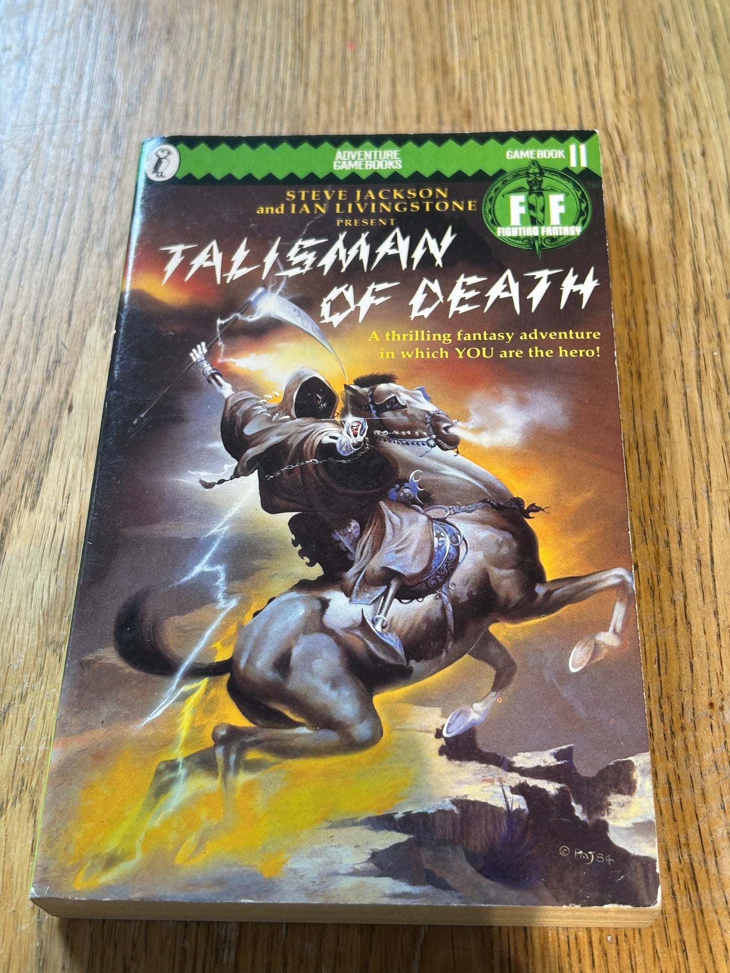 Talisman of Death - Fighting Fantasy Puffin #11 (14E)