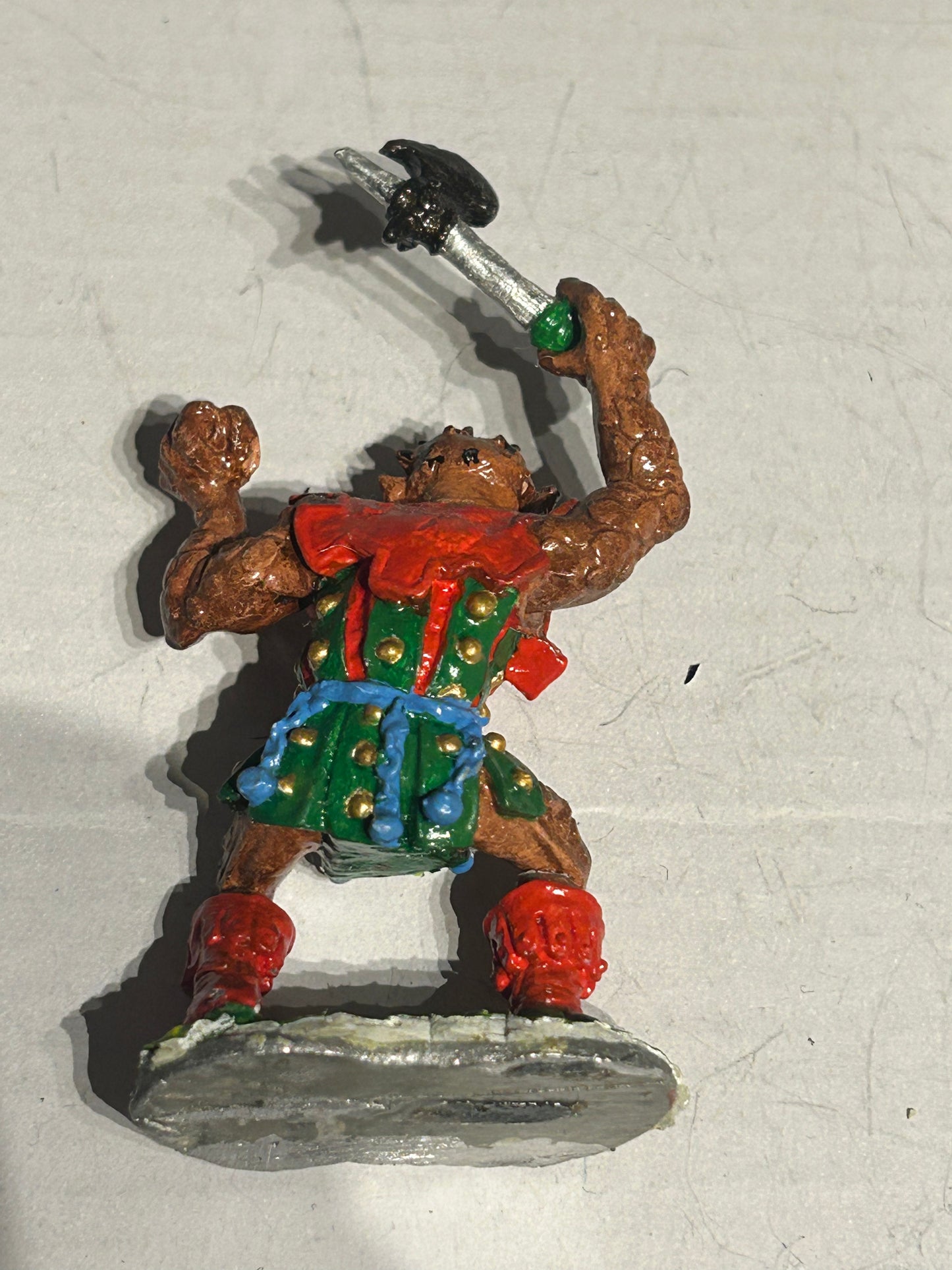 Citadel C28 Giant pose 7 (uncatalogued) with axe (giant’s weapon 5) head 8