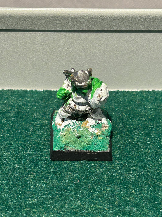 Citadel Warhammer pre-slotta Goblin Raiding Party Bulbug Orcleaver w Warhammer