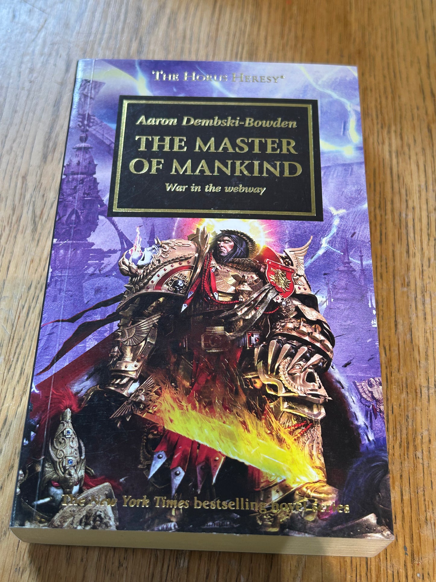 The Master of Mankind by Aaron Dembski-Bowden Black Library (Paperback, 2018)