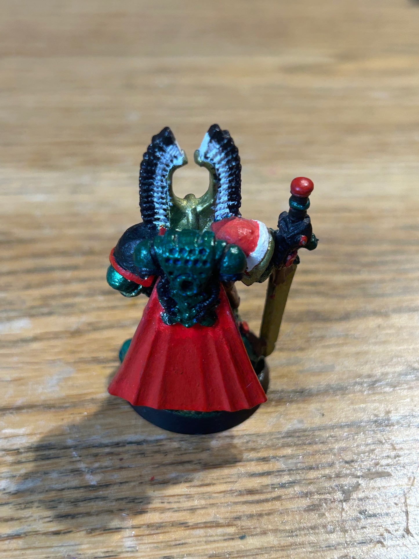 warhammer 40k dark angels metal Captain Oop Rogue Trader